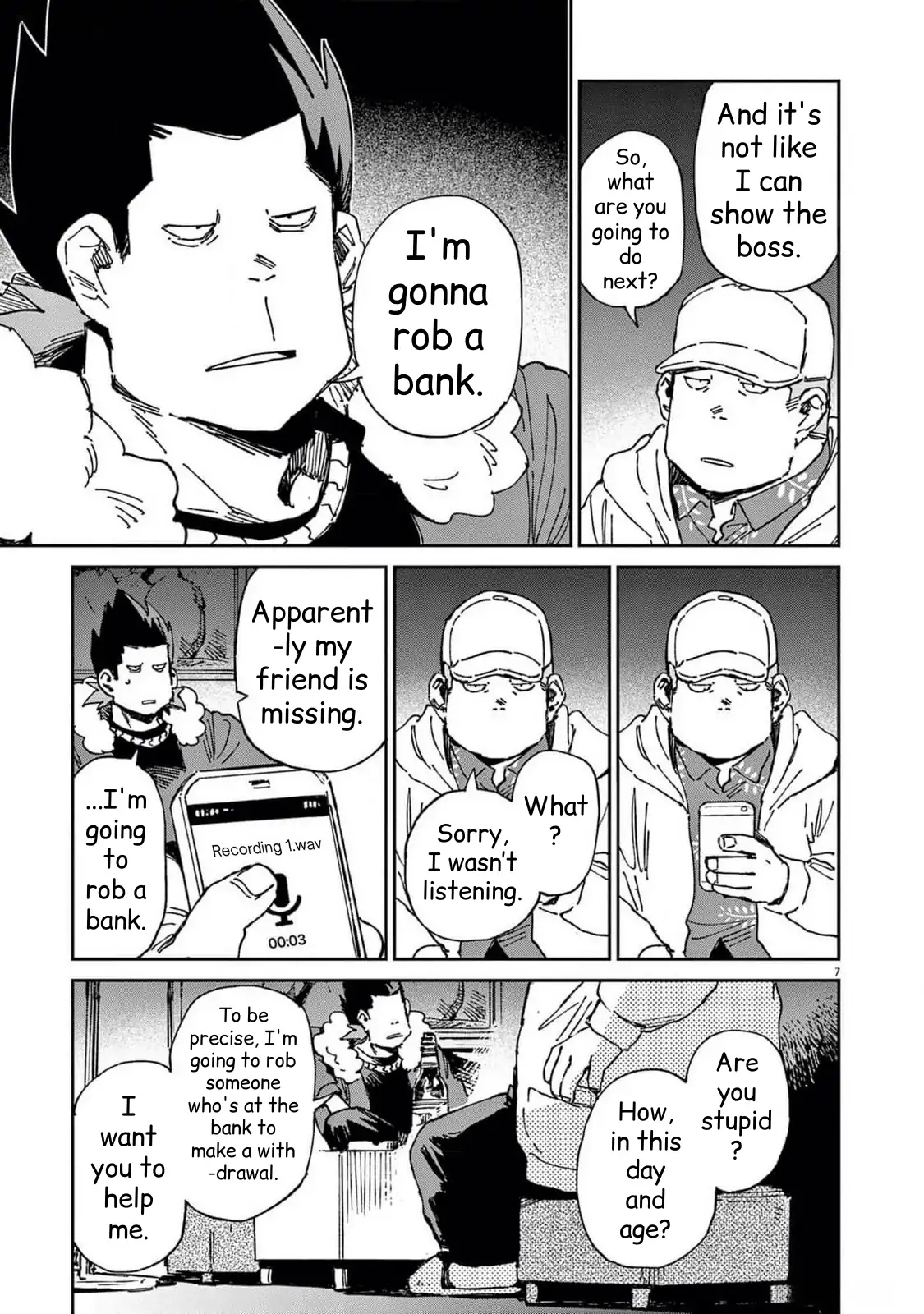 Route of Odd Taxi (RoOT) Chapter 28 - page 7