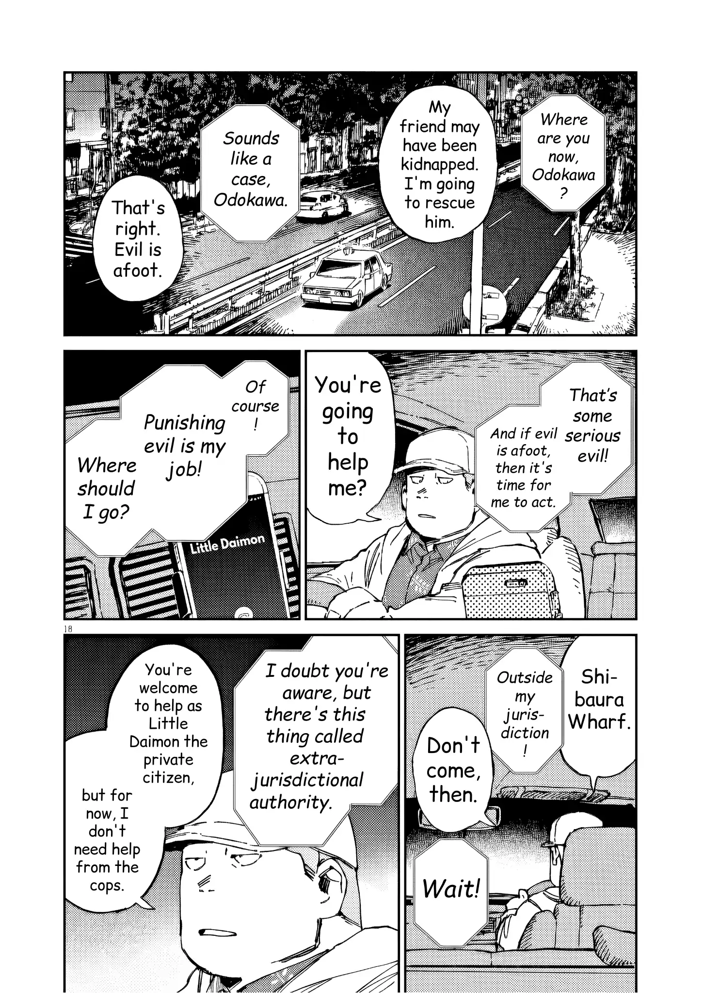 Route of Odd Taxi (RoOT) Chapter 29 - page 18