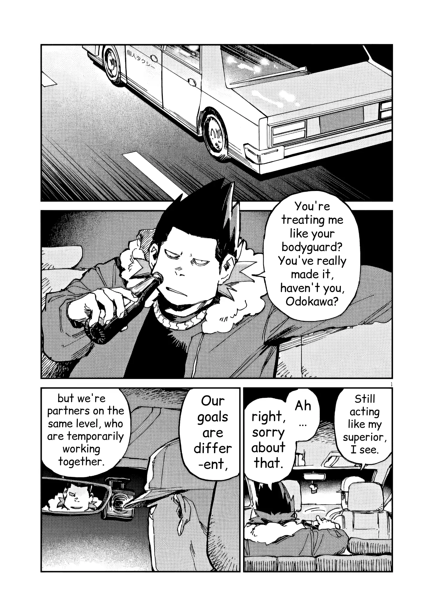 Route of Odd Taxi (RoOT) Chapter 30 - page 1