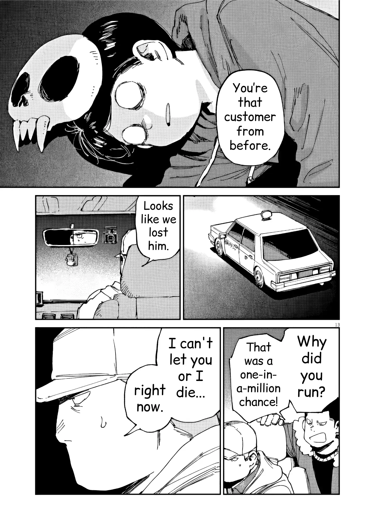 Route of Odd Taxi (RoOT) Chapter 30 - page 13