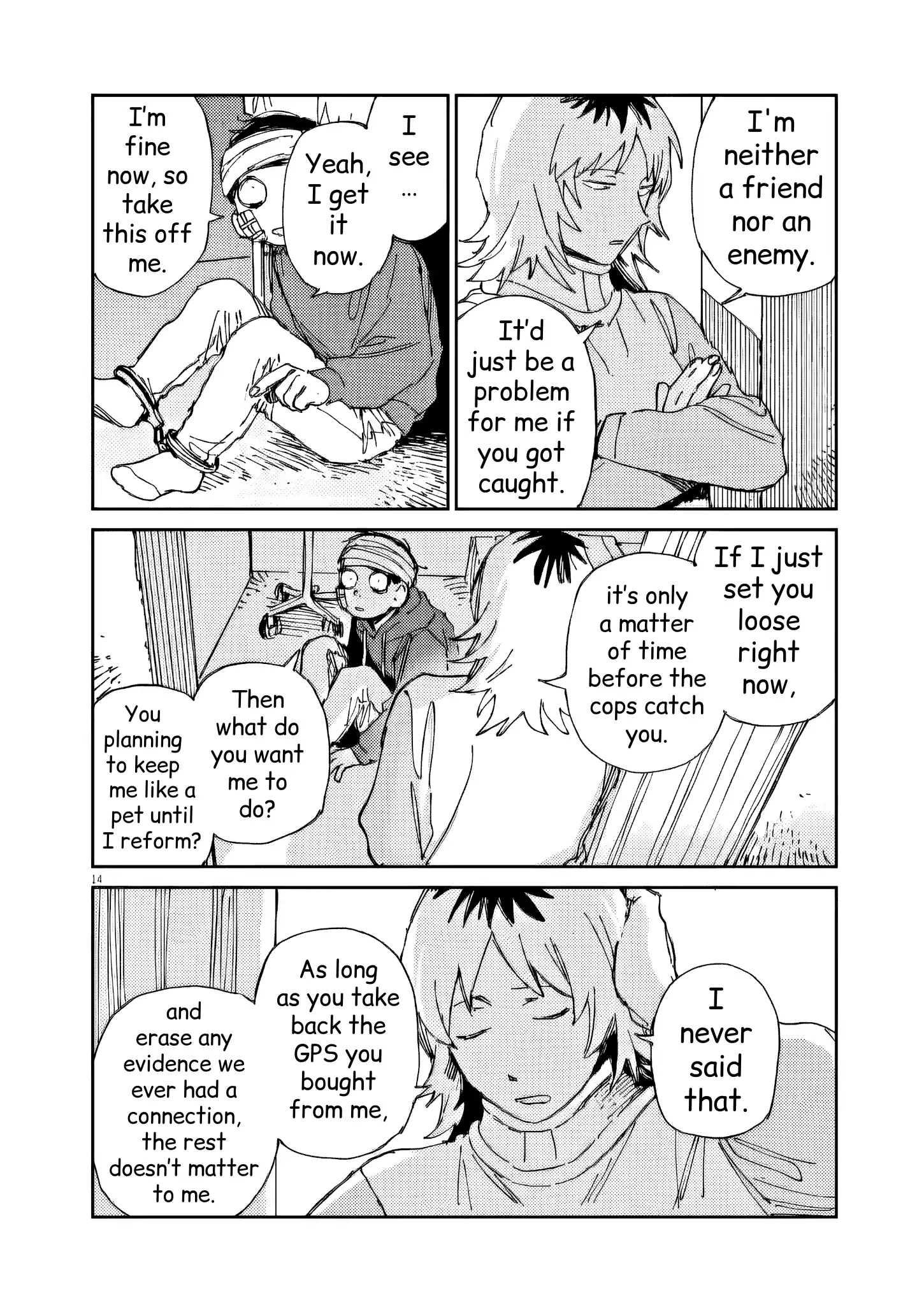 Route of Odd Taxi (RoOT) Chapter 32 - page 13