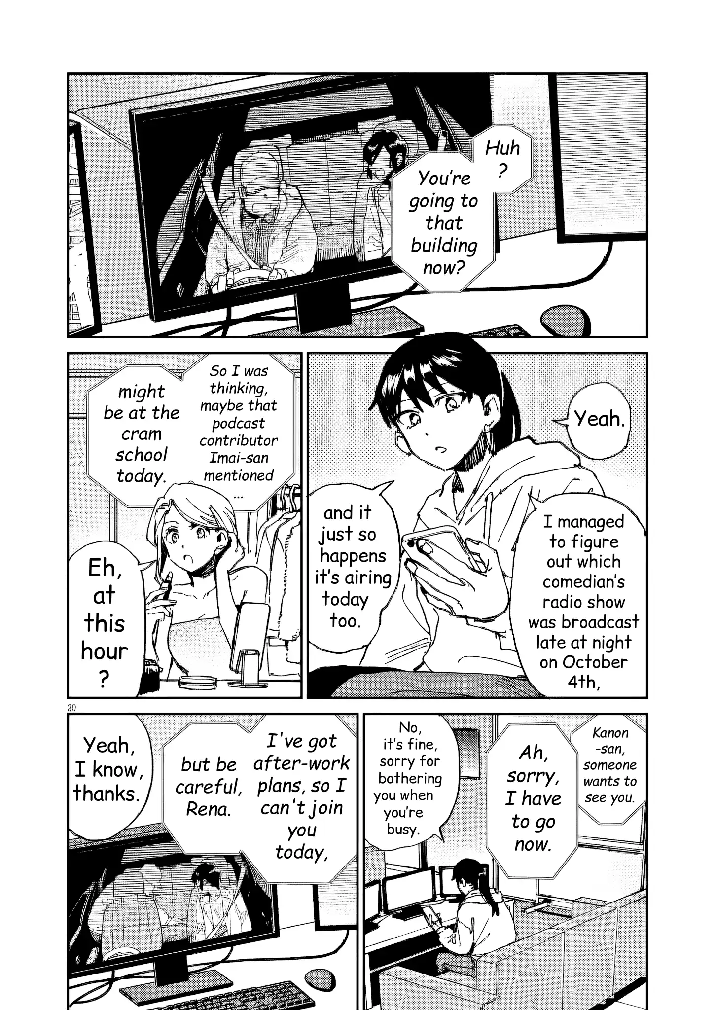 Route of Odd Taxi (RoOT) Chapter 33 - page 20