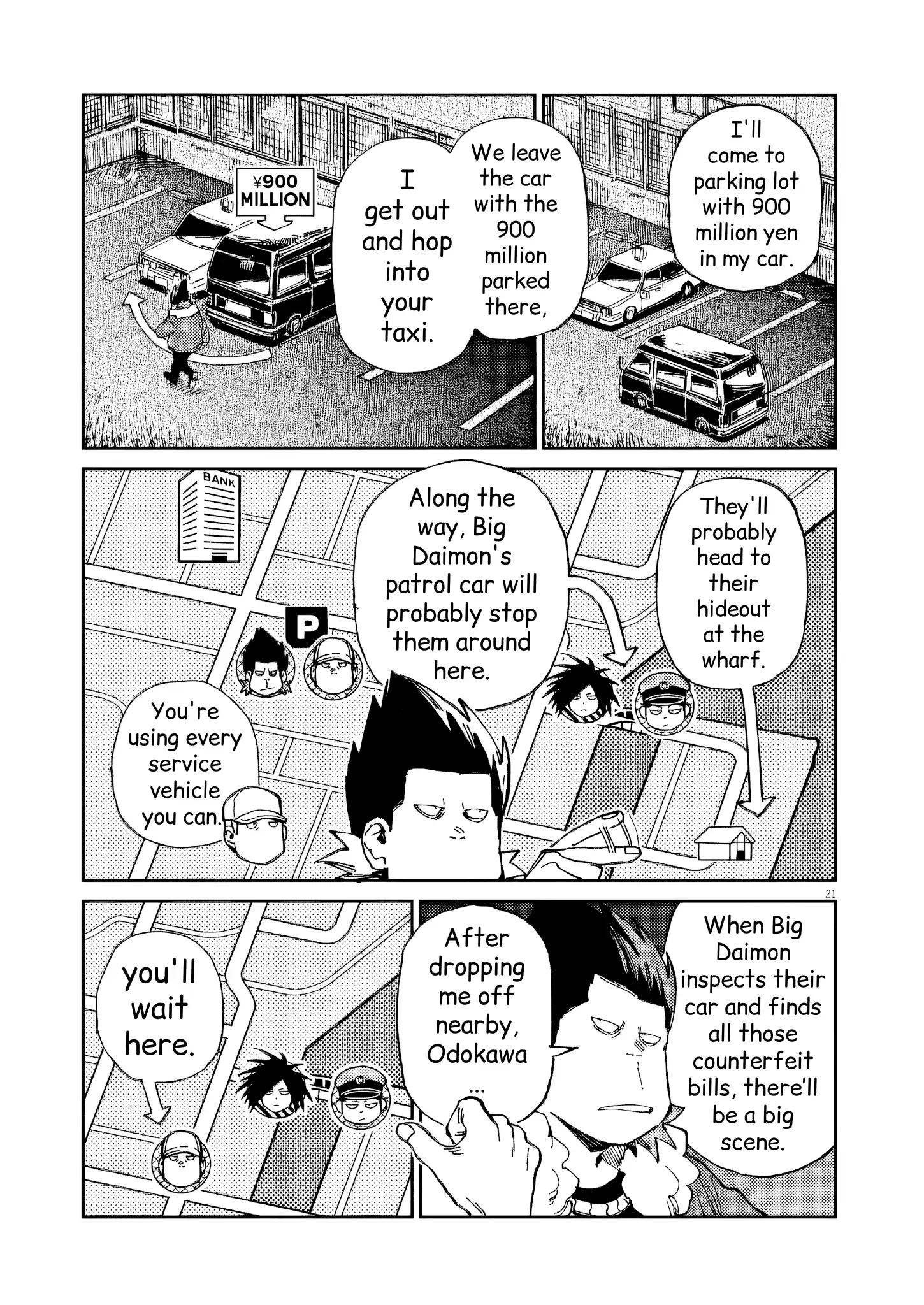 Route of Odd Taxi (RoOT) Chapter 34 - page 21