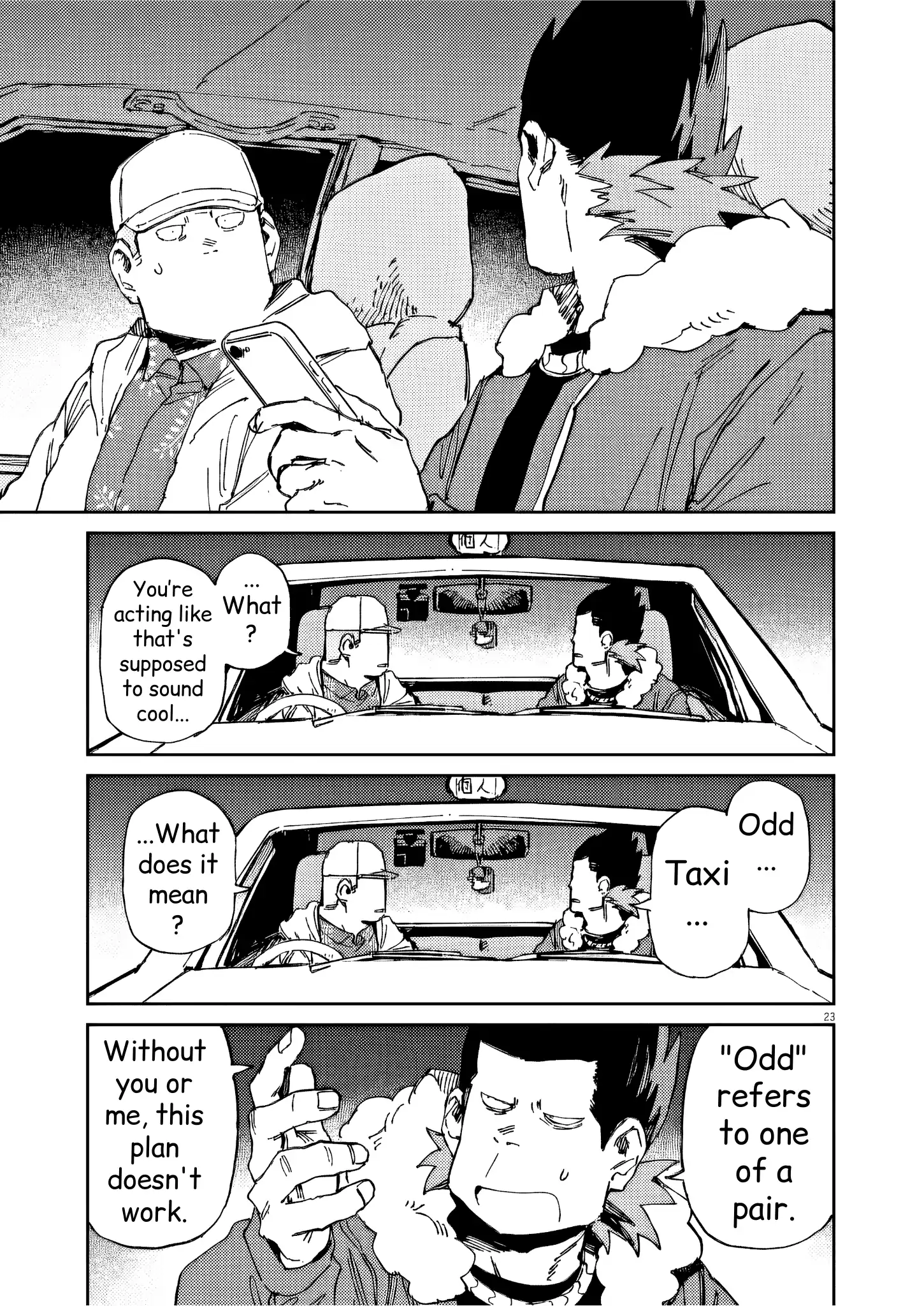 Route of Odd Taxi (RoOT) Chapter 34 - page 23