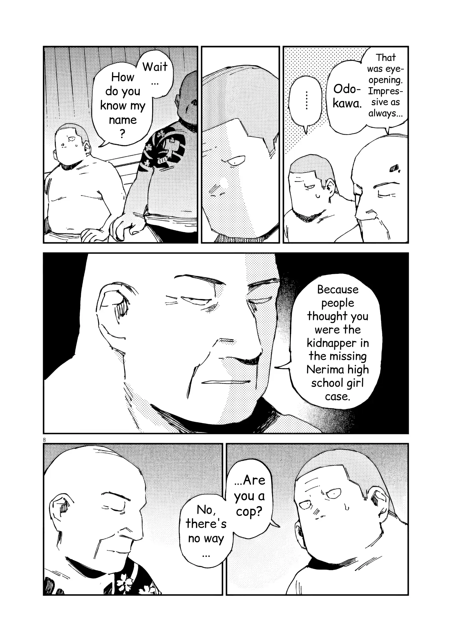 Route of Odd Taxi (RoOT) Chapter 34 - page 8