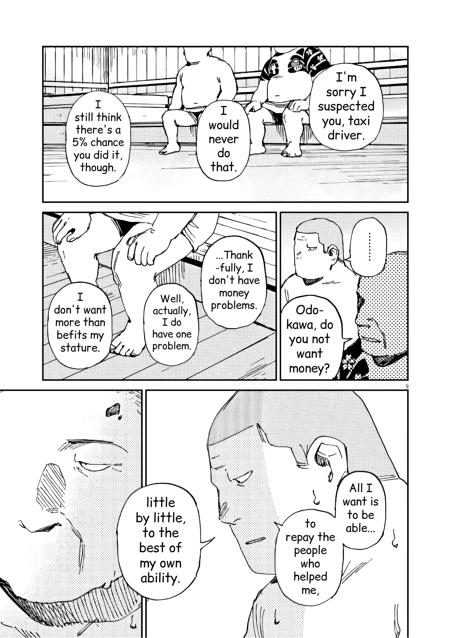 Route of Odd Taxi (RoOT) Chapter 34 - page 9