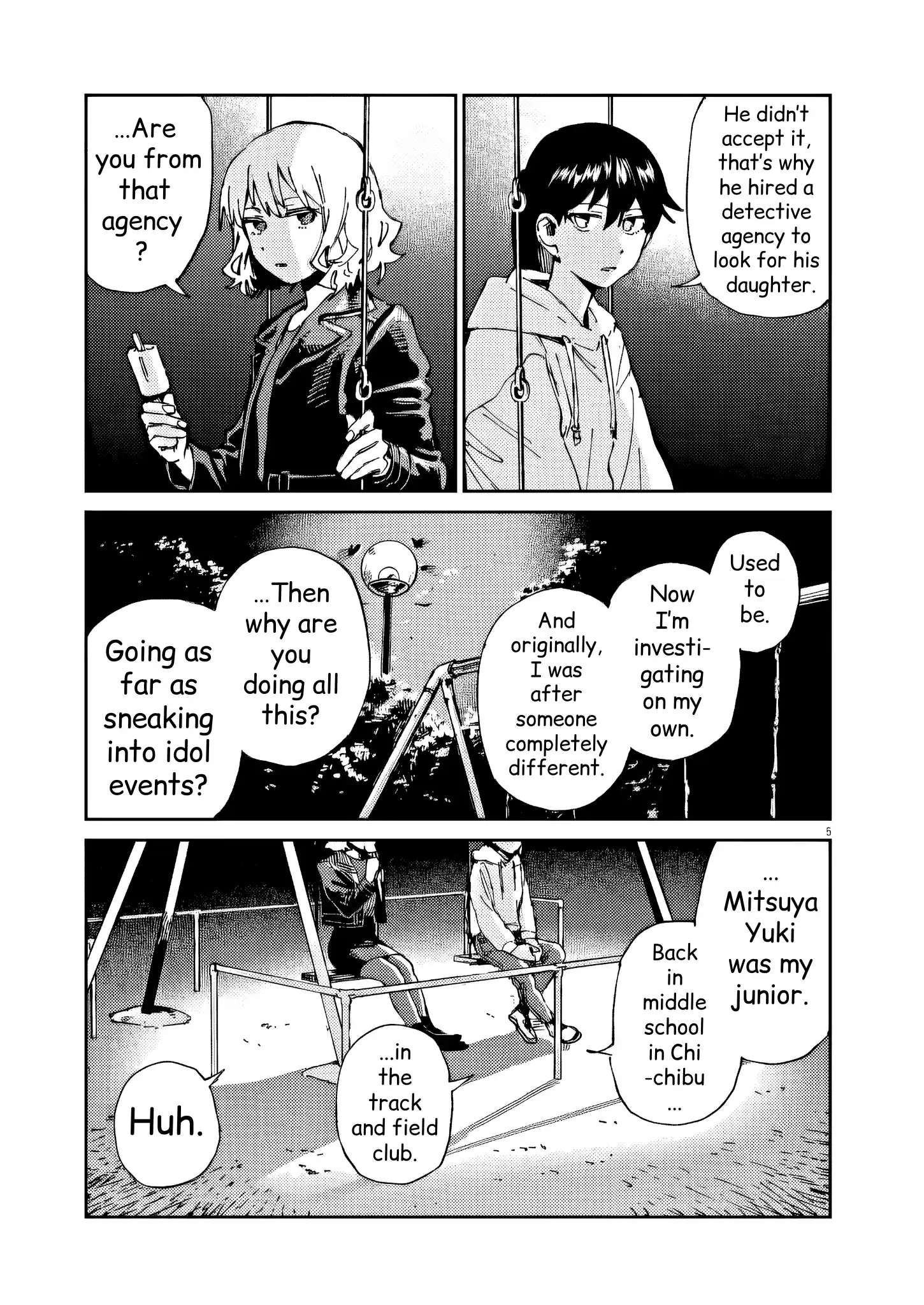 Route of Odd Taxi (RoOT) Chapter 35 - page 5