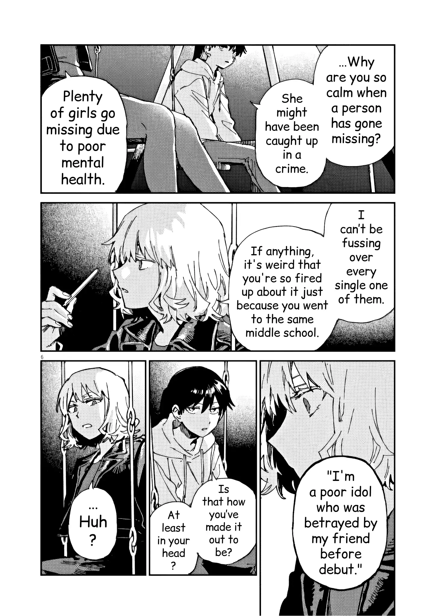 Route of Odd Taxi (RoOT) Chapter 35 - page 6