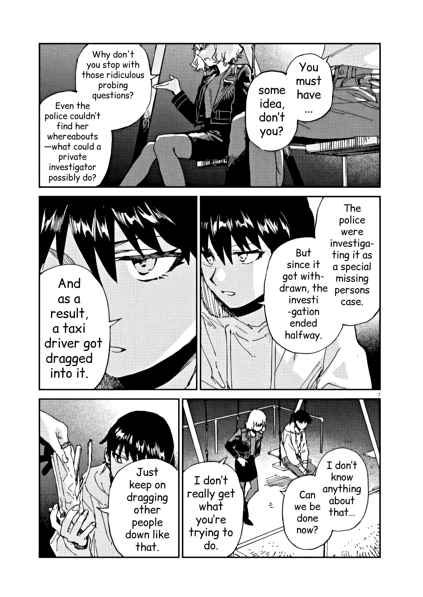 Route of Odd Taxi (RoOT) Chapter 35 - page 7