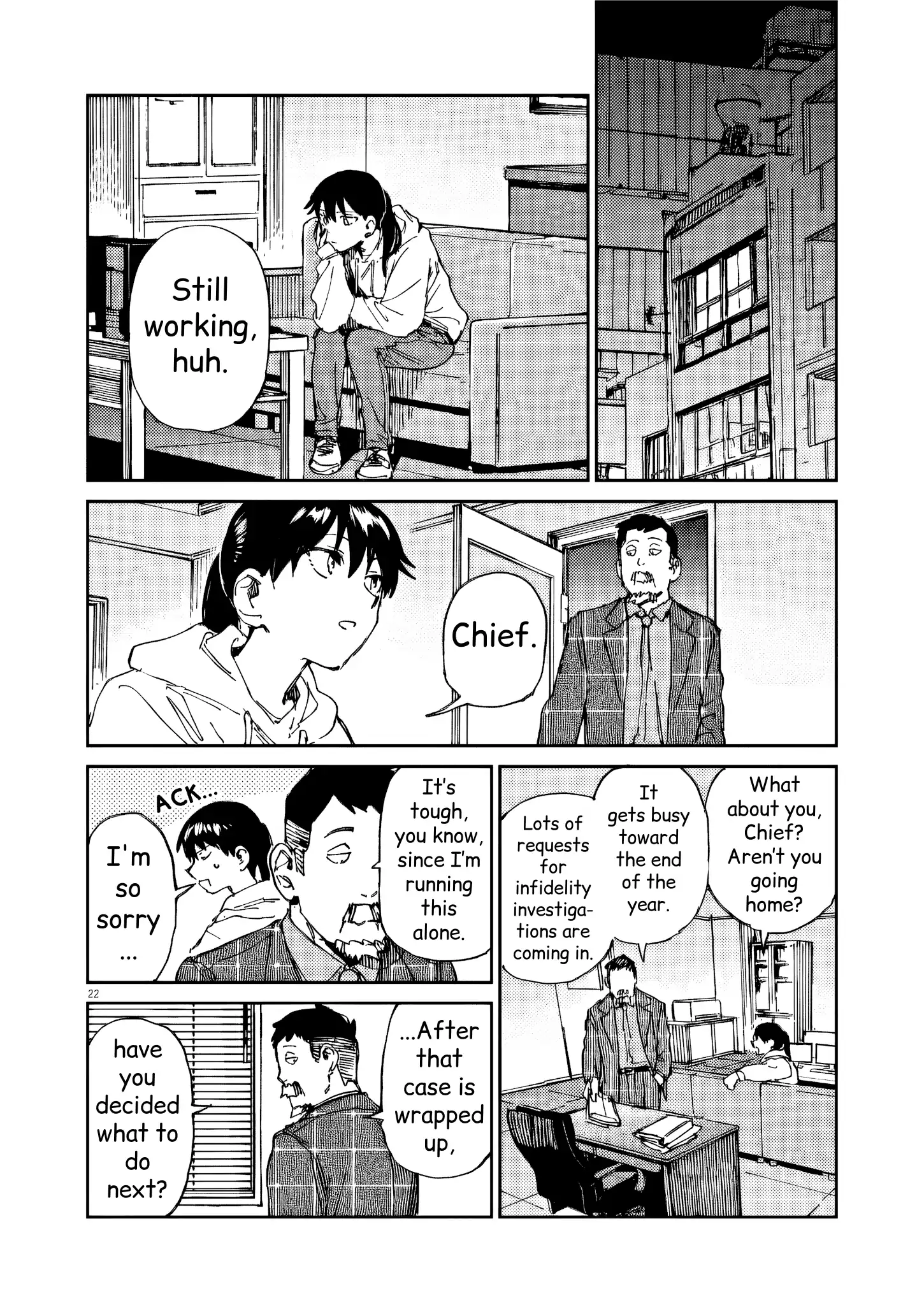 Route of Odd Taxi (RoOT) Chapter 36 - page 22