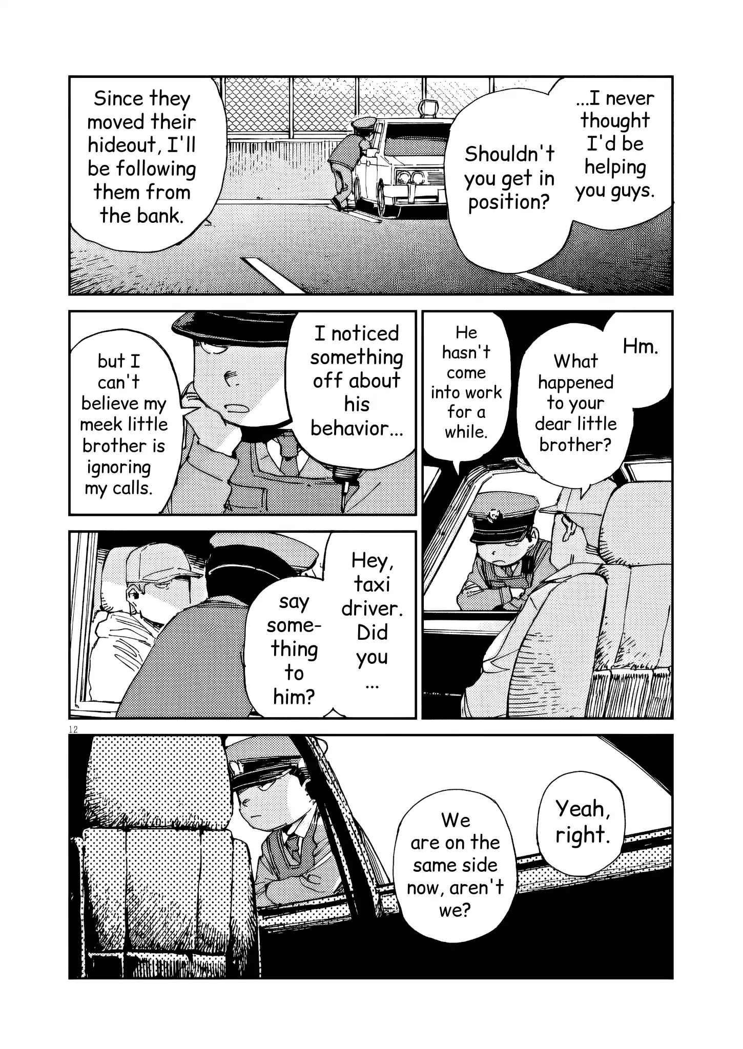 Route of Odd Taxi (RoOT) Chapter 38 - page 12