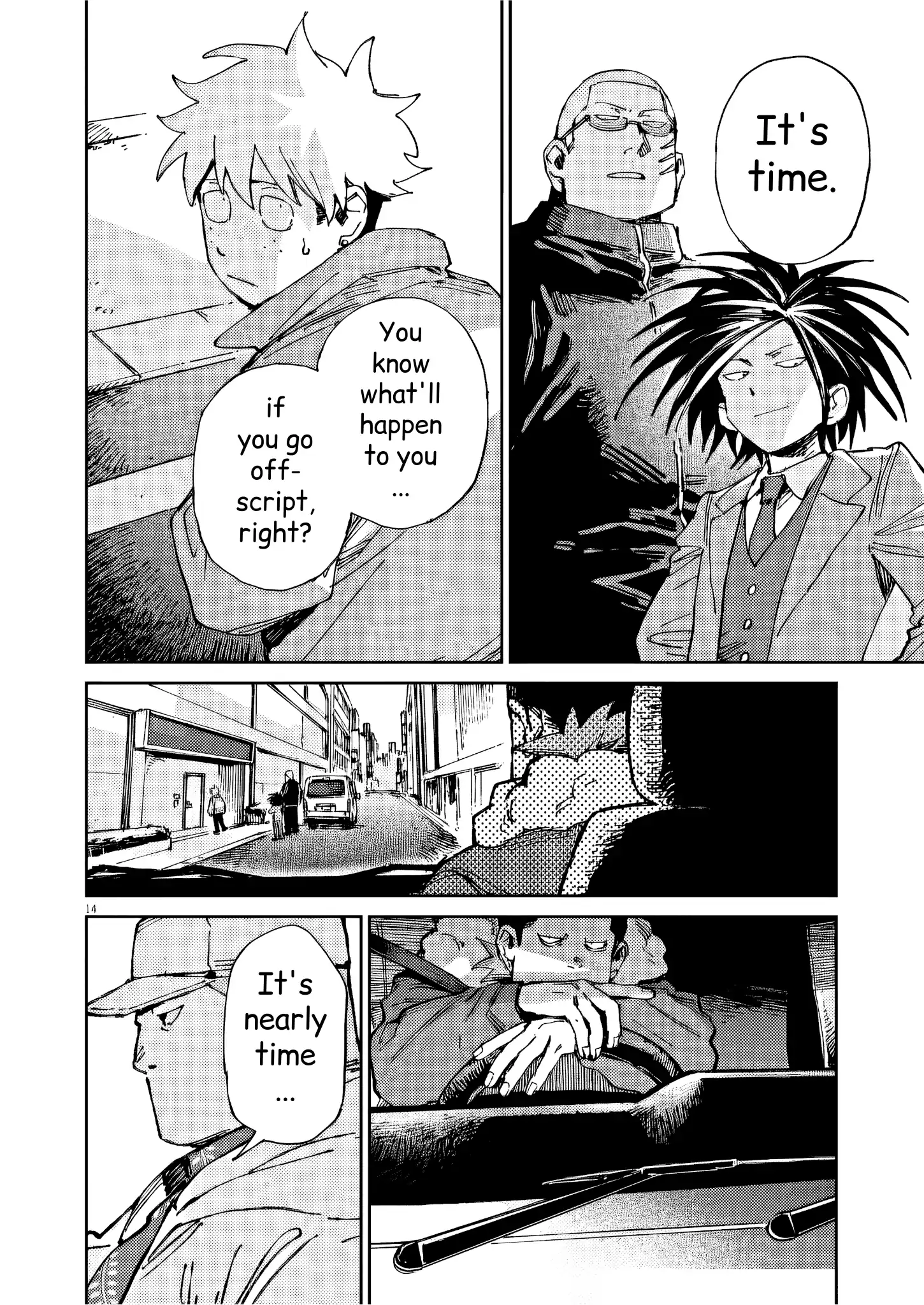 Route of Odd Taxi (RoOT) Chapter 38 - page 14