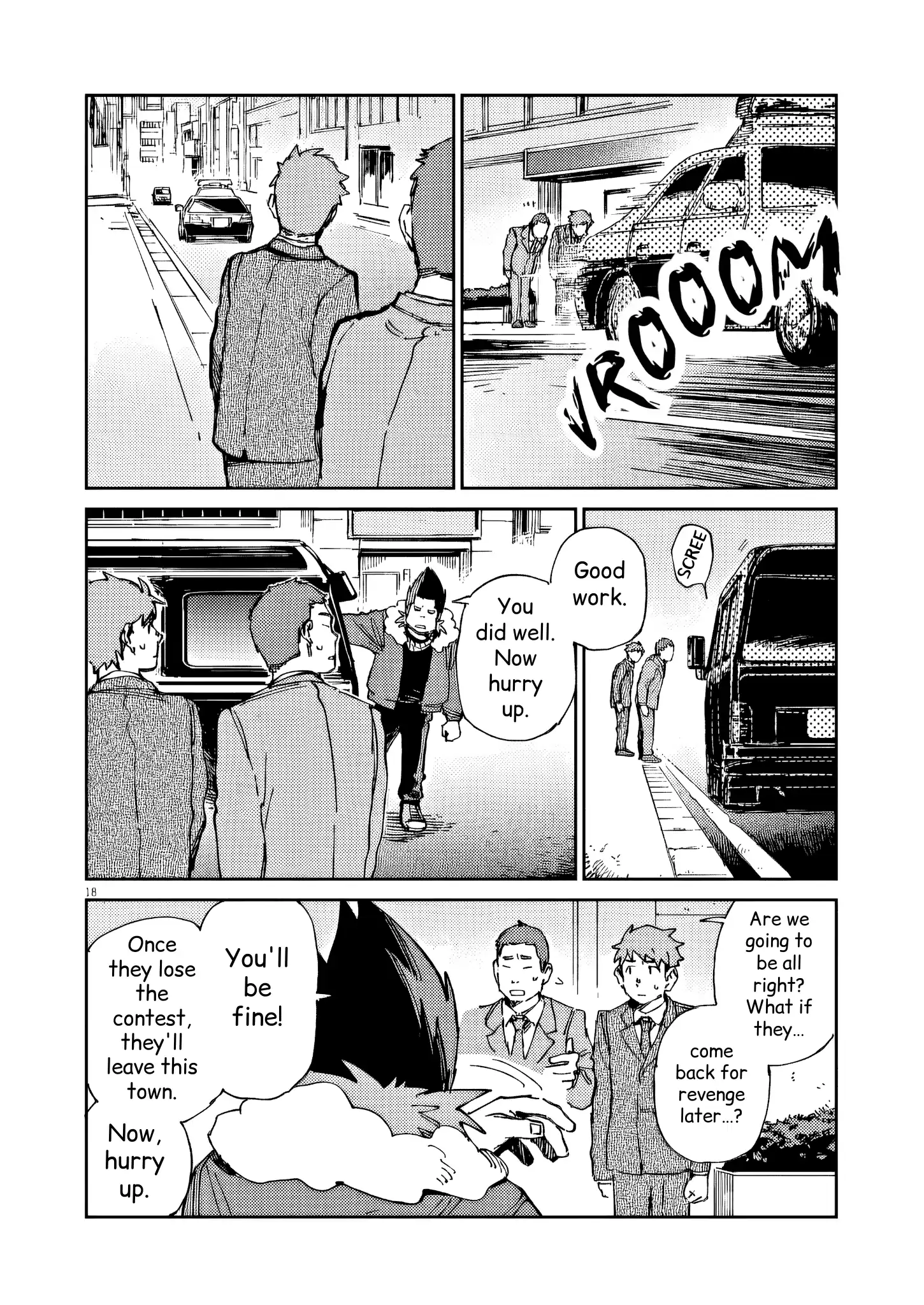 Route of Odd Taxi (RoOT) Chapter 38 - page 18