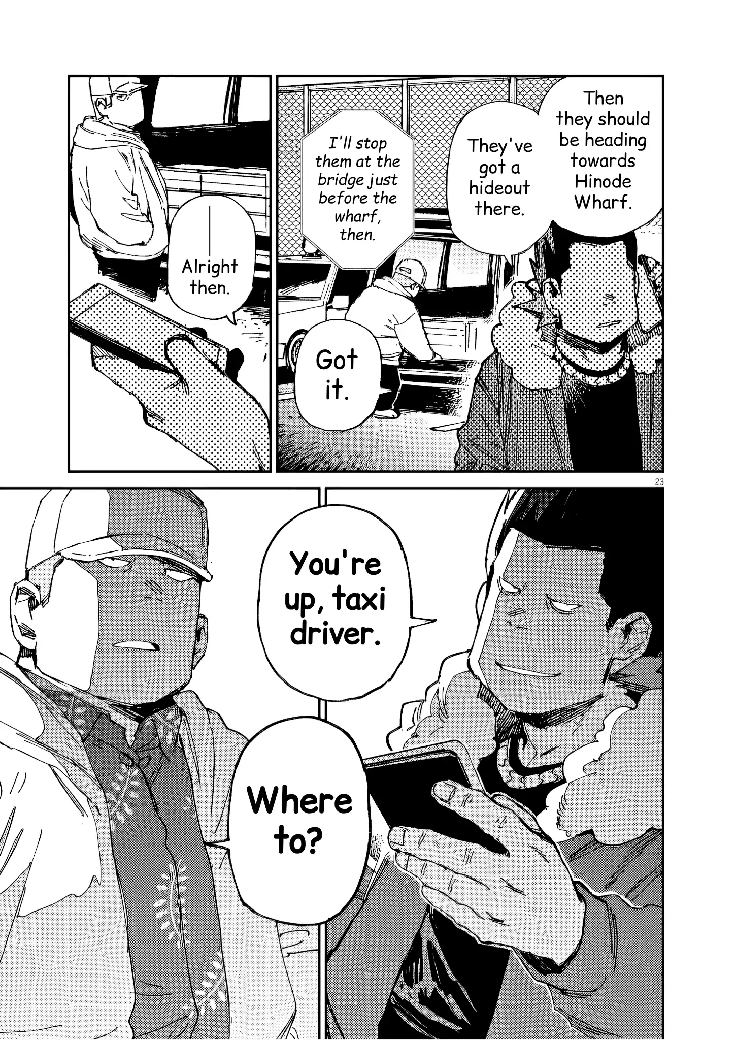 Route of Odd Taxi (RoOT) Chapter 38 - page 23