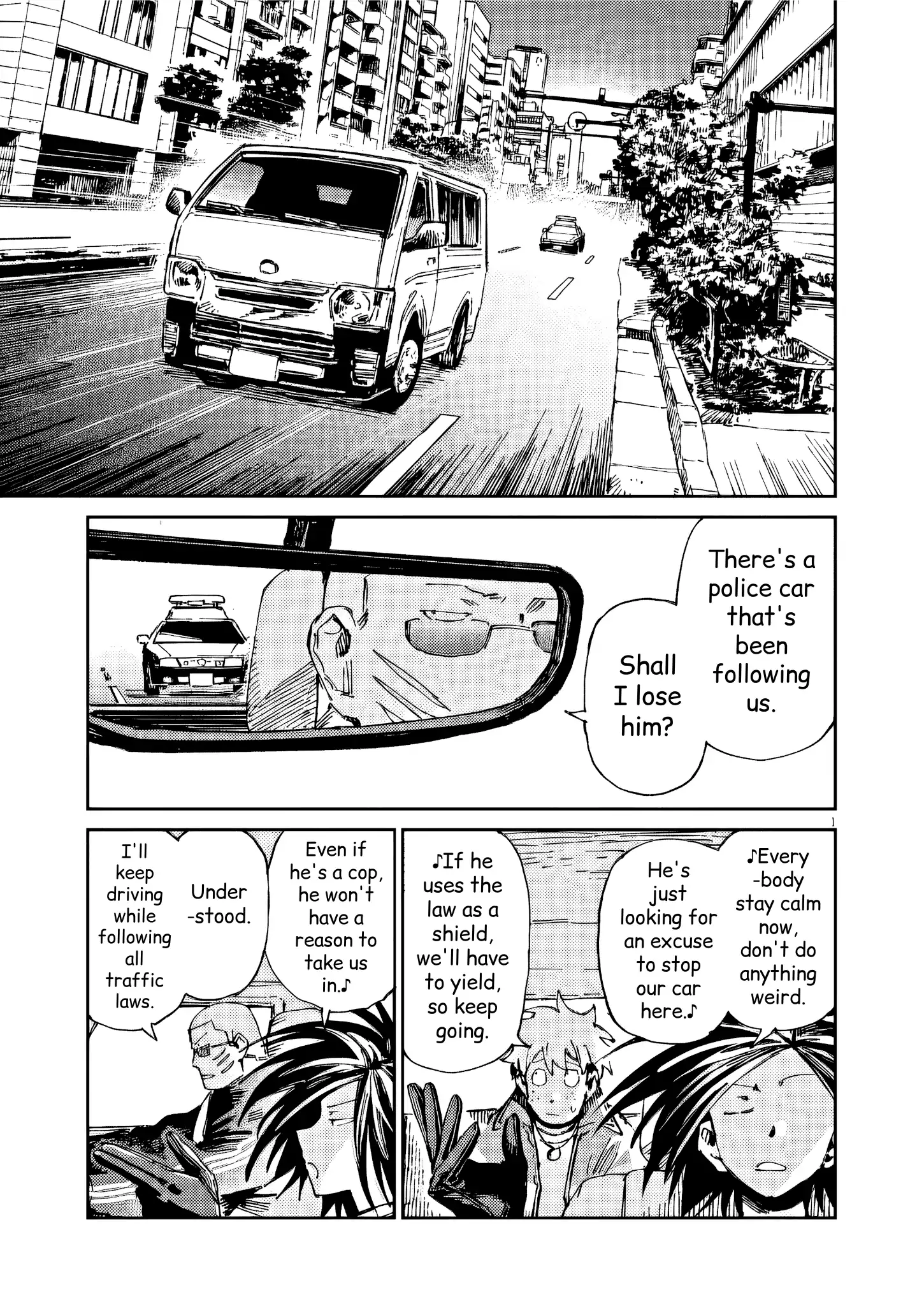 Route of Odd Taxi (RoOT) Chapter 39 - page 1