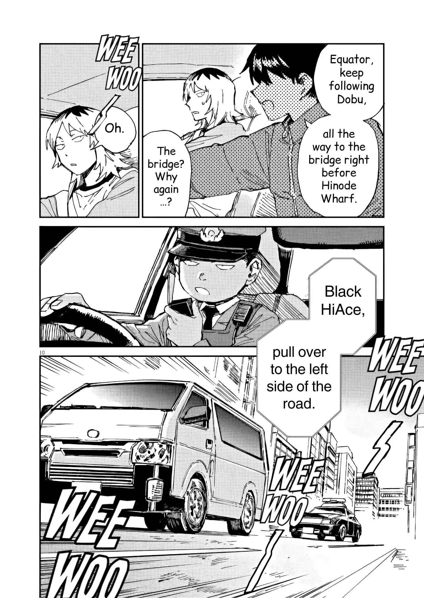 Route of Odd Taxi (RoOT) Chapter 39 - page 10