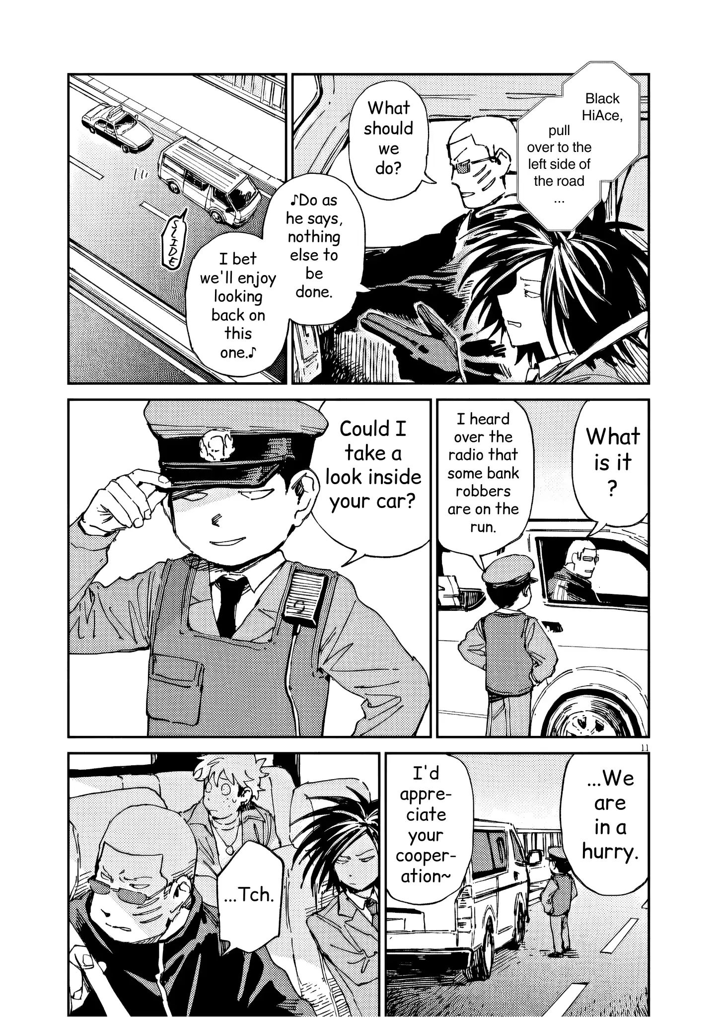 Route of Odd Taxi (RoOT) Chapter 39 - page 11