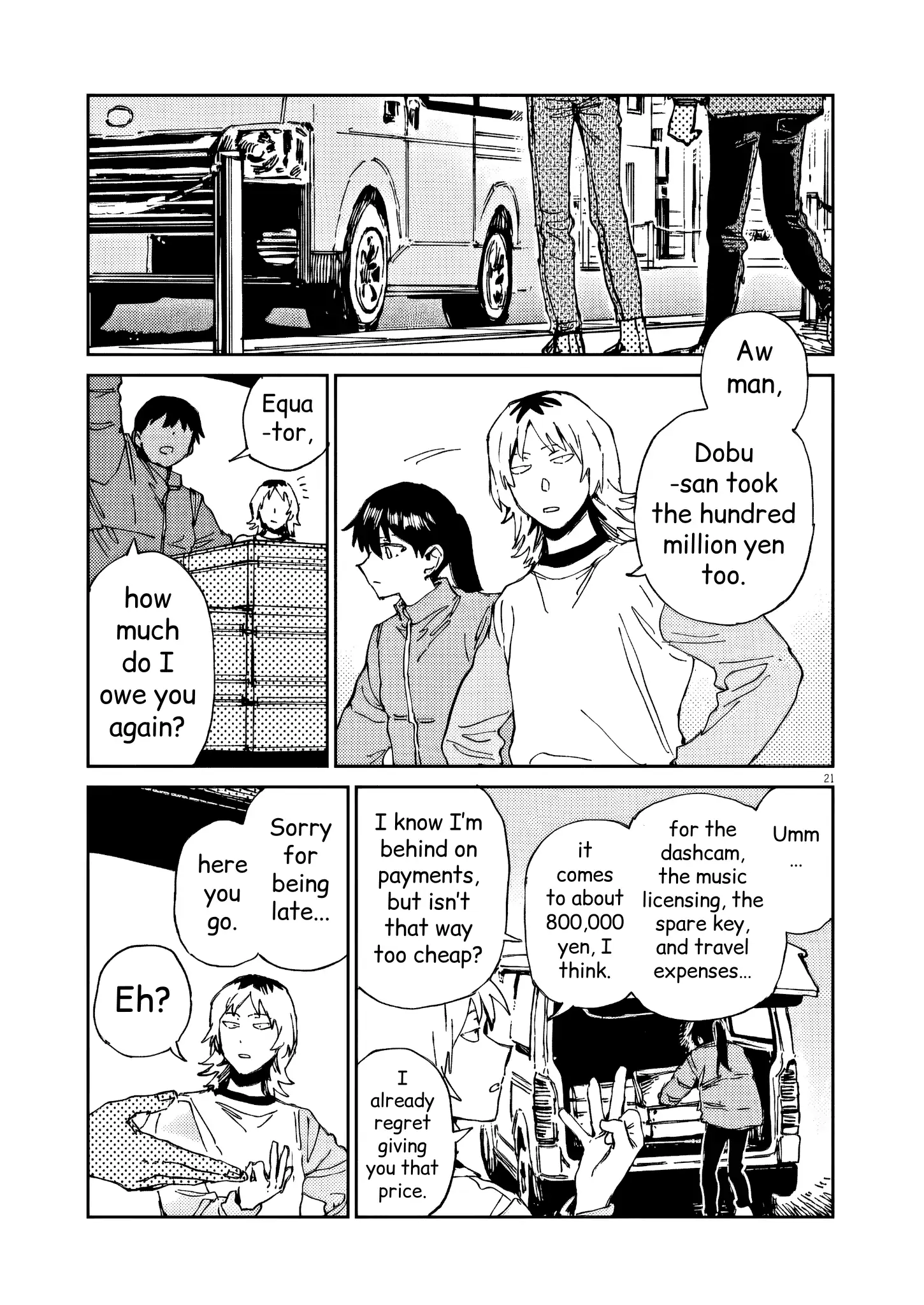 Route of Odd Taxi (RoOT) Chapter 39 - page 21