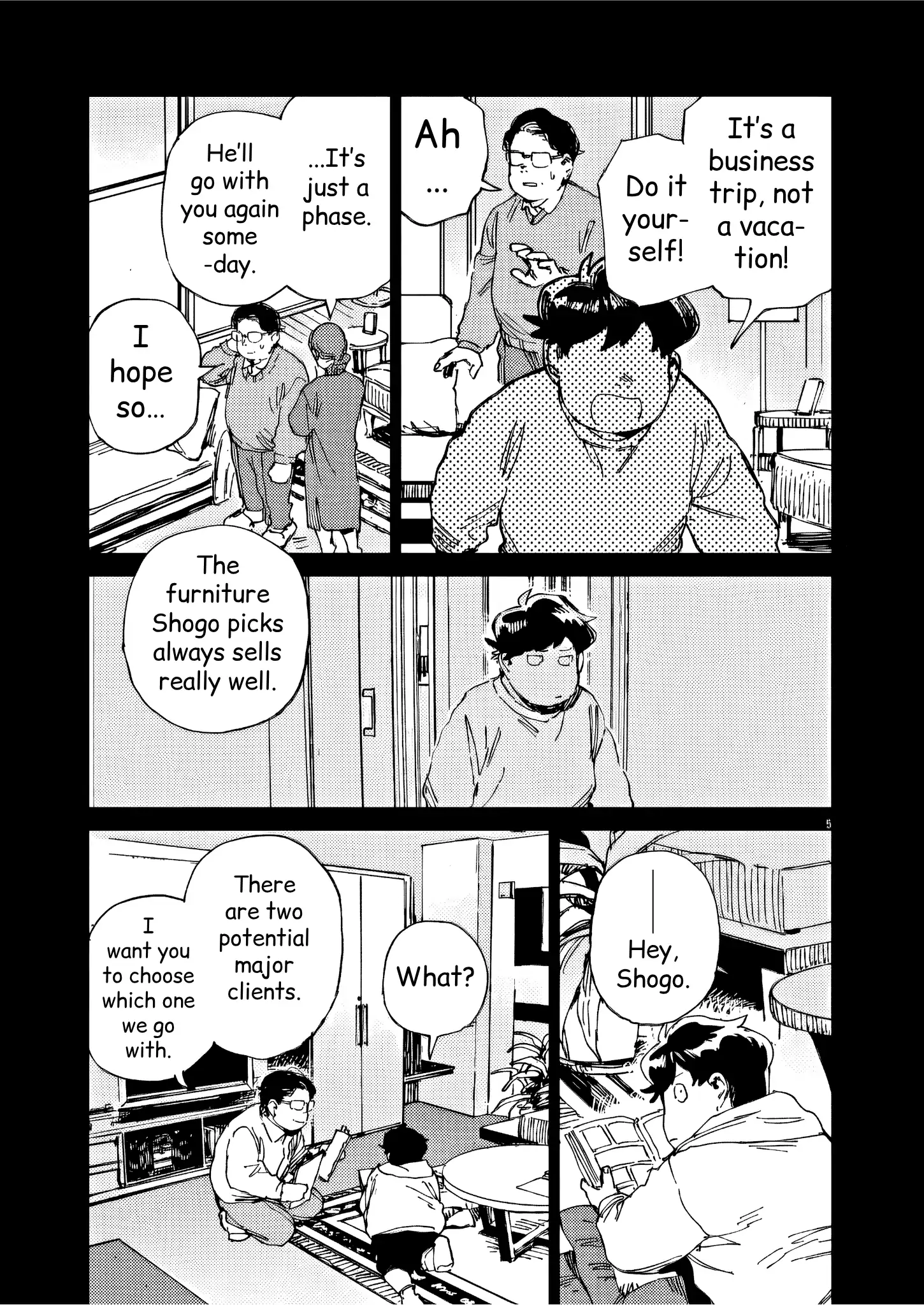 Route of Odd Taxi (RoOT) Chapter 39 - page 5
