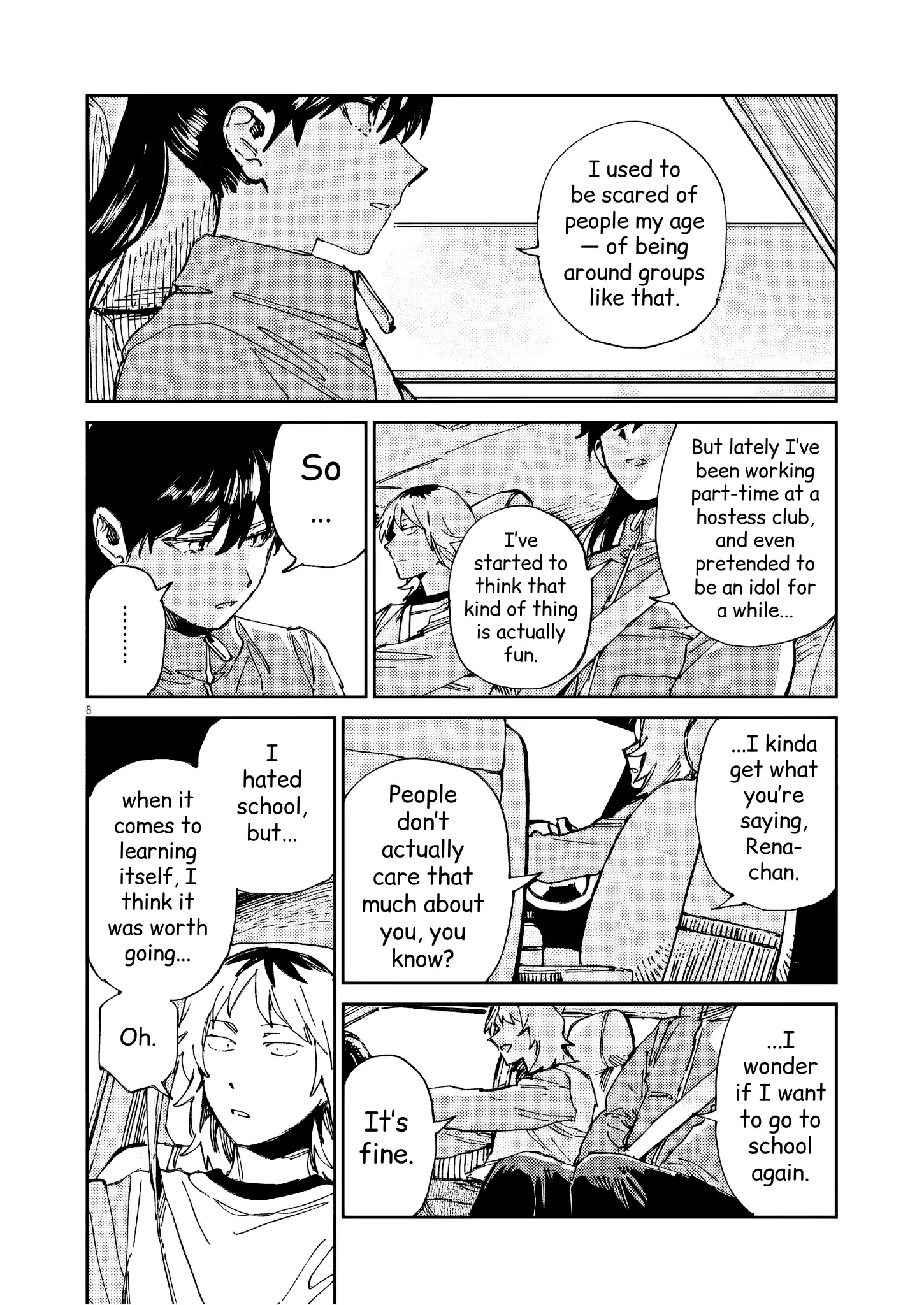 Route of Odd Taxi (RoOT) Chapter 39 - page 8