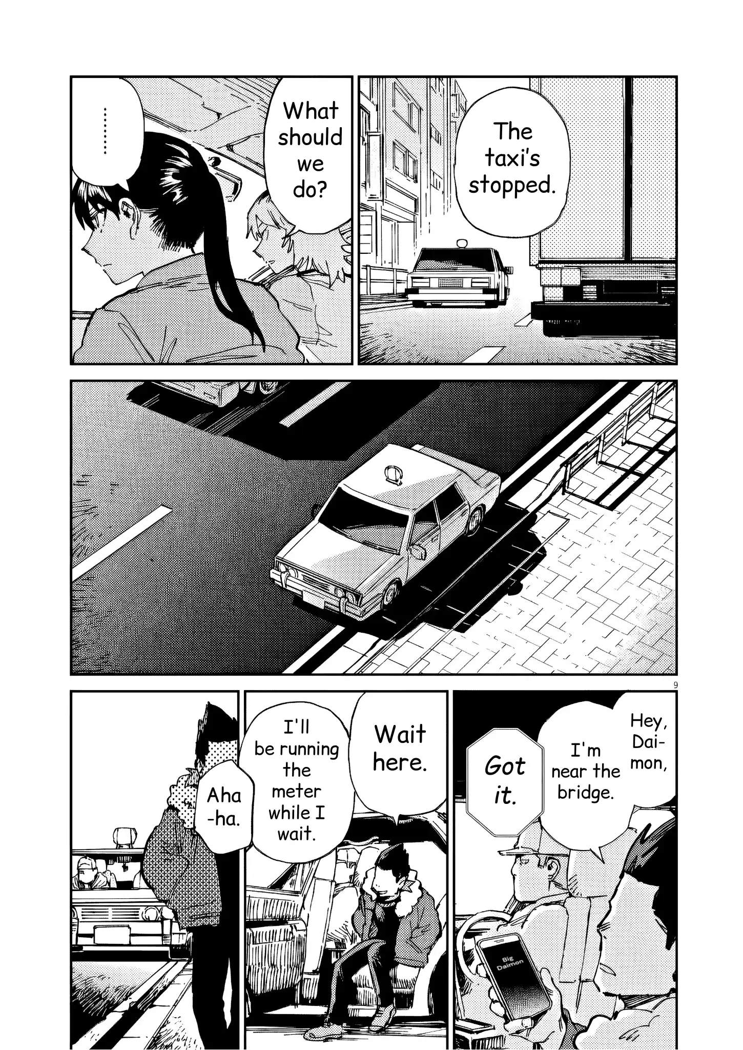 Route of Odd Taxi (RoOT) Chapter 39 - page 9