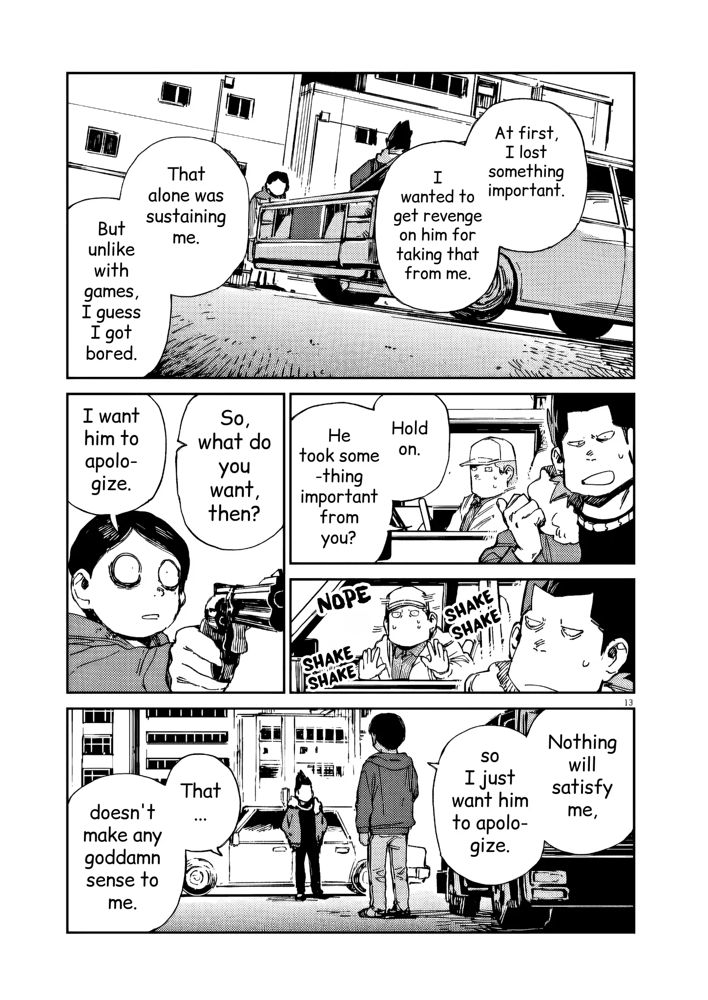 Route of Odd Taxi (RoOT) Chapter 40 - page 13