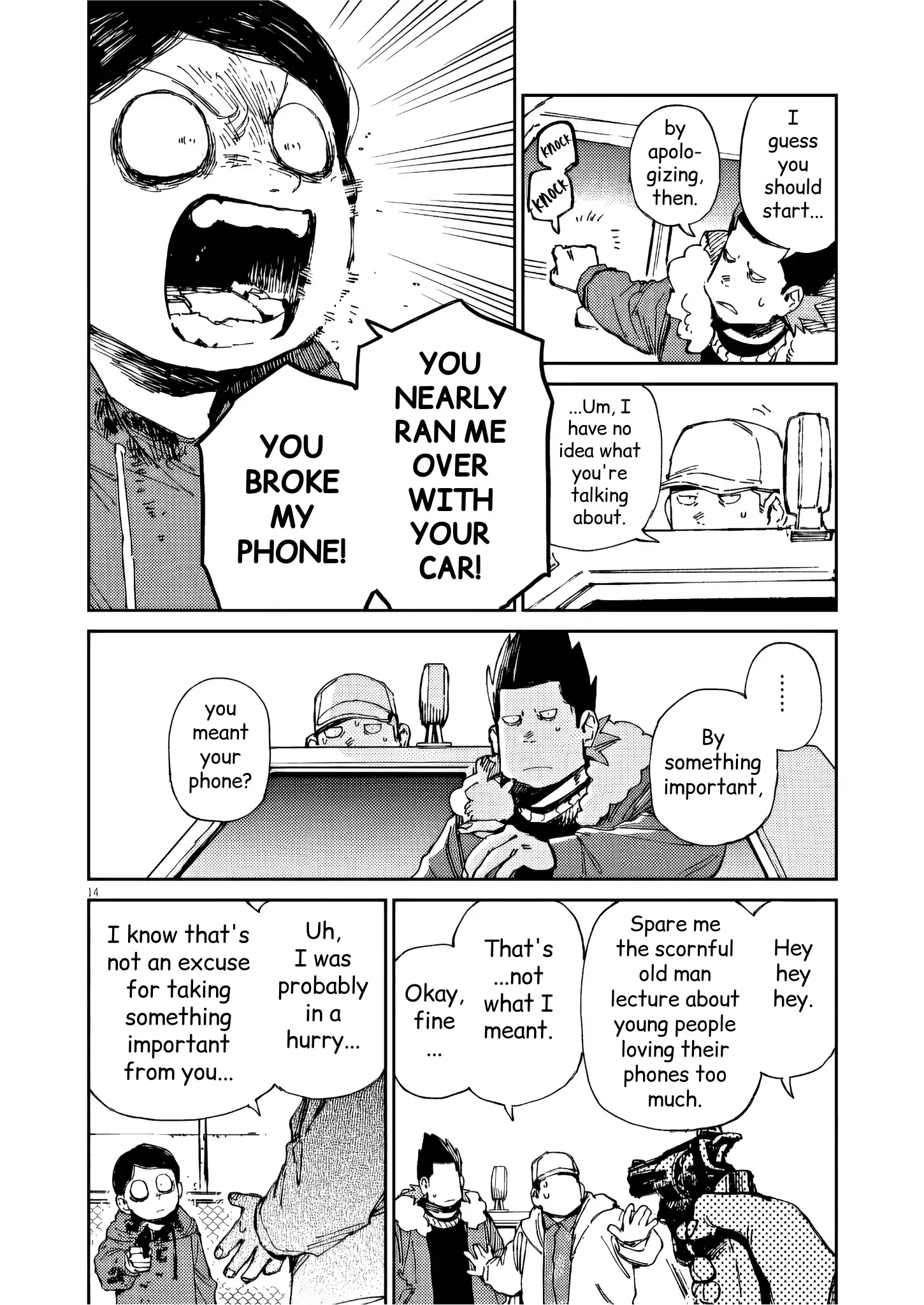 Route of Odd Taxi (RoOT) Chapter 40 - page 14