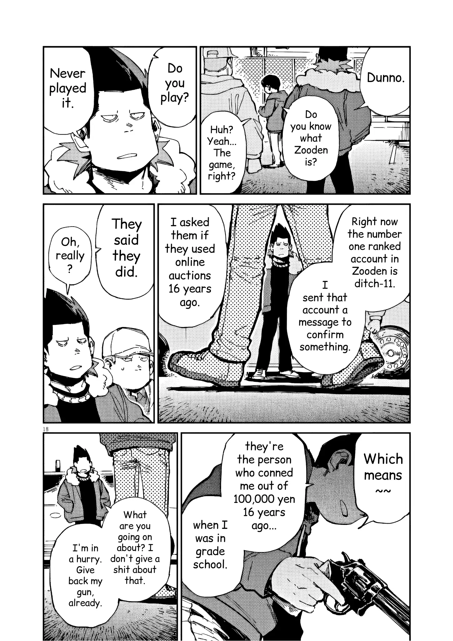 Route of Odd Taxi (RoOT) Chapter 40 - page 18