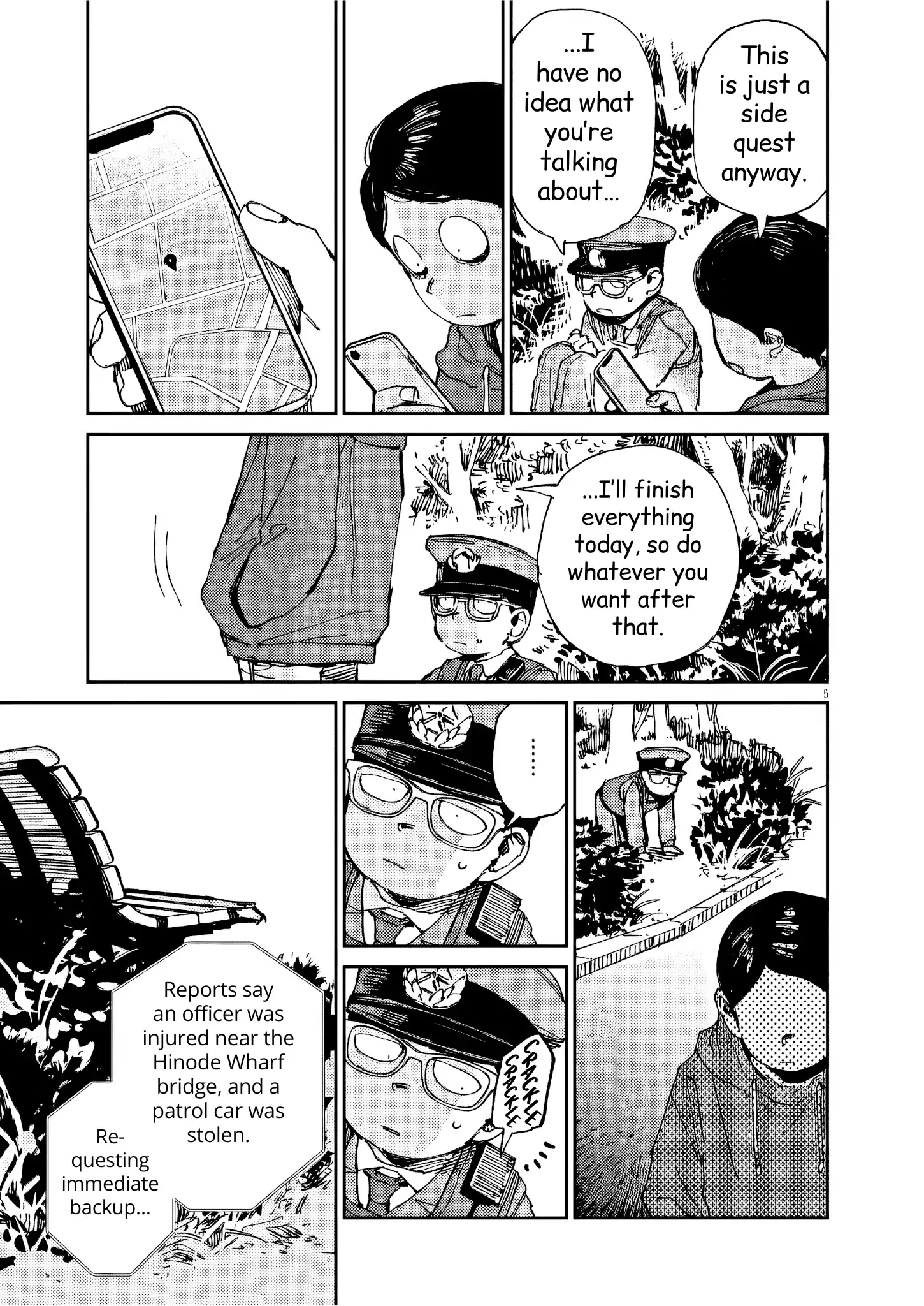 Route of Odd Taxi (RoOT) Chapter 40 - page 5