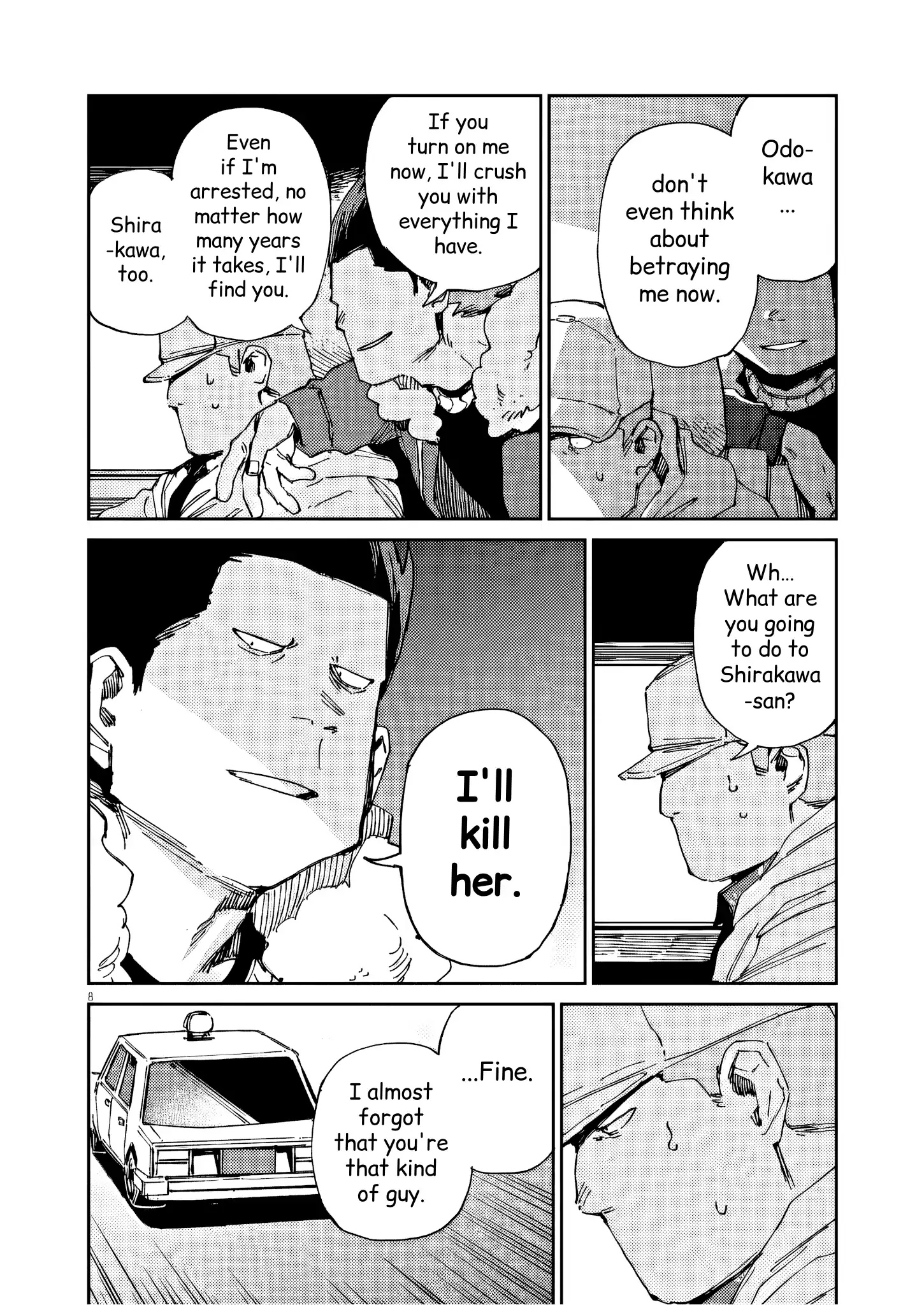 Route of Odd Taxi (RoOT) Chapter 40 - page 8