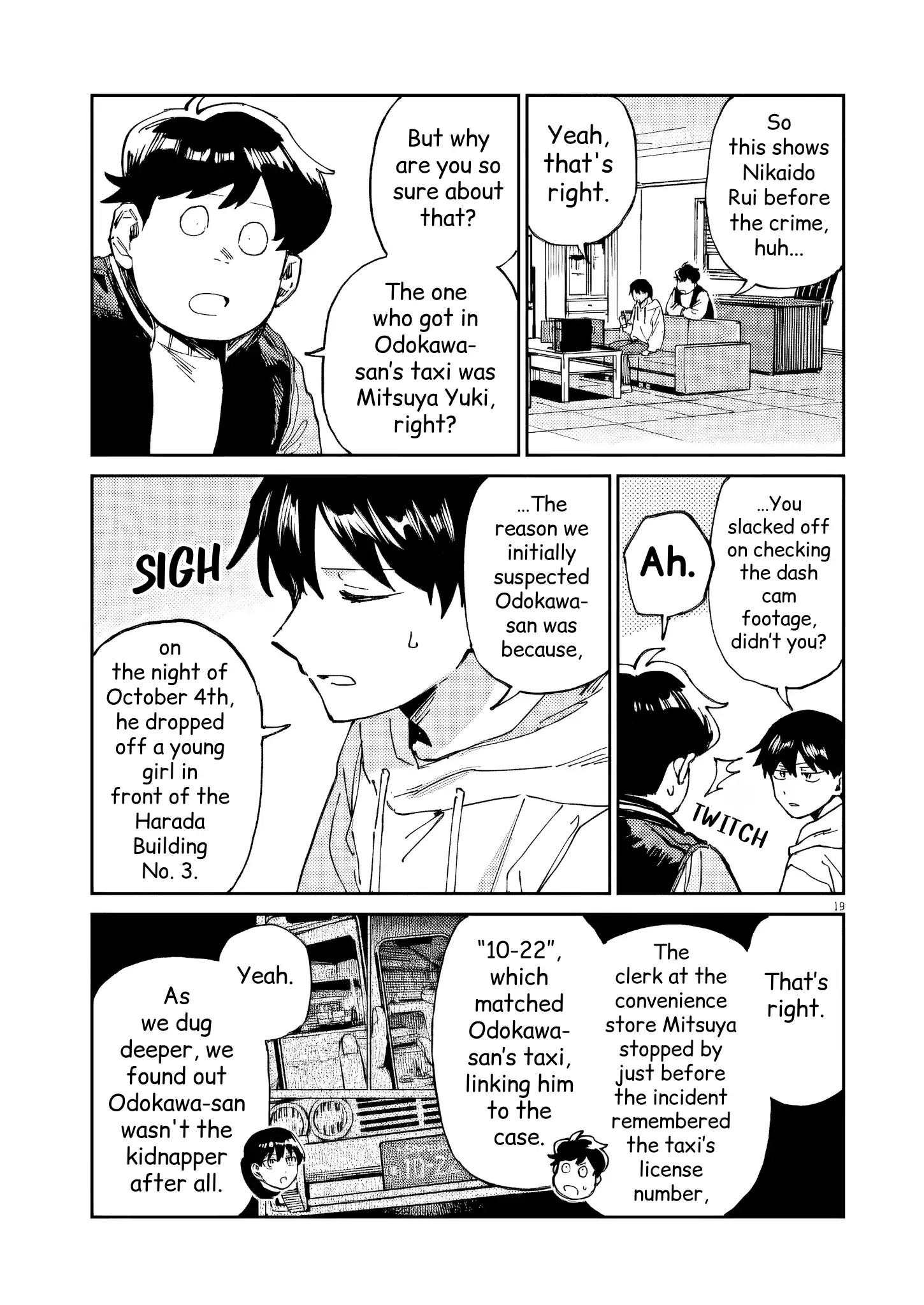 Route of Odd Taxi (RoOT) Chapter 43 - page 19