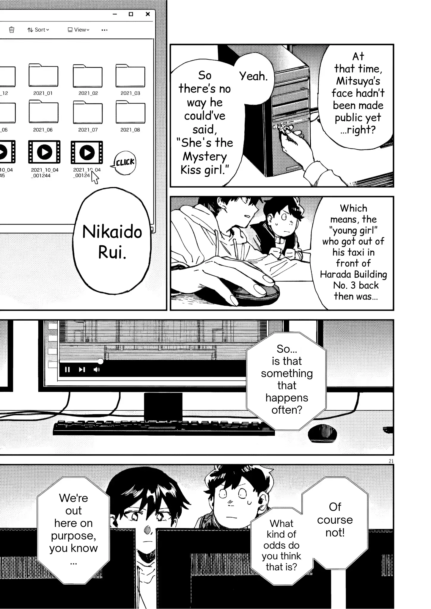 Route of Odd Taxi (RoOT) Chapter 43 - page 21