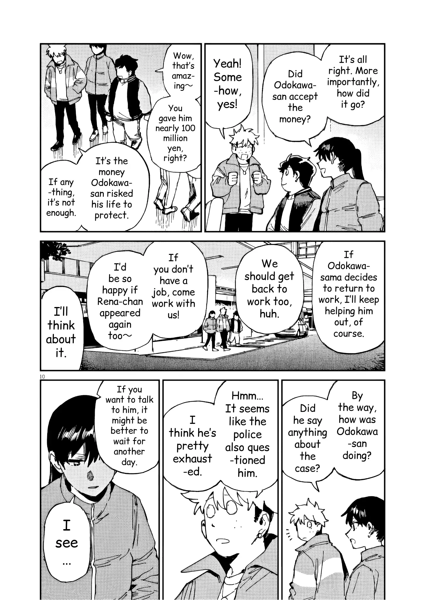 Route of Odd Taxi (RoOT) Chapter 44 - page 10