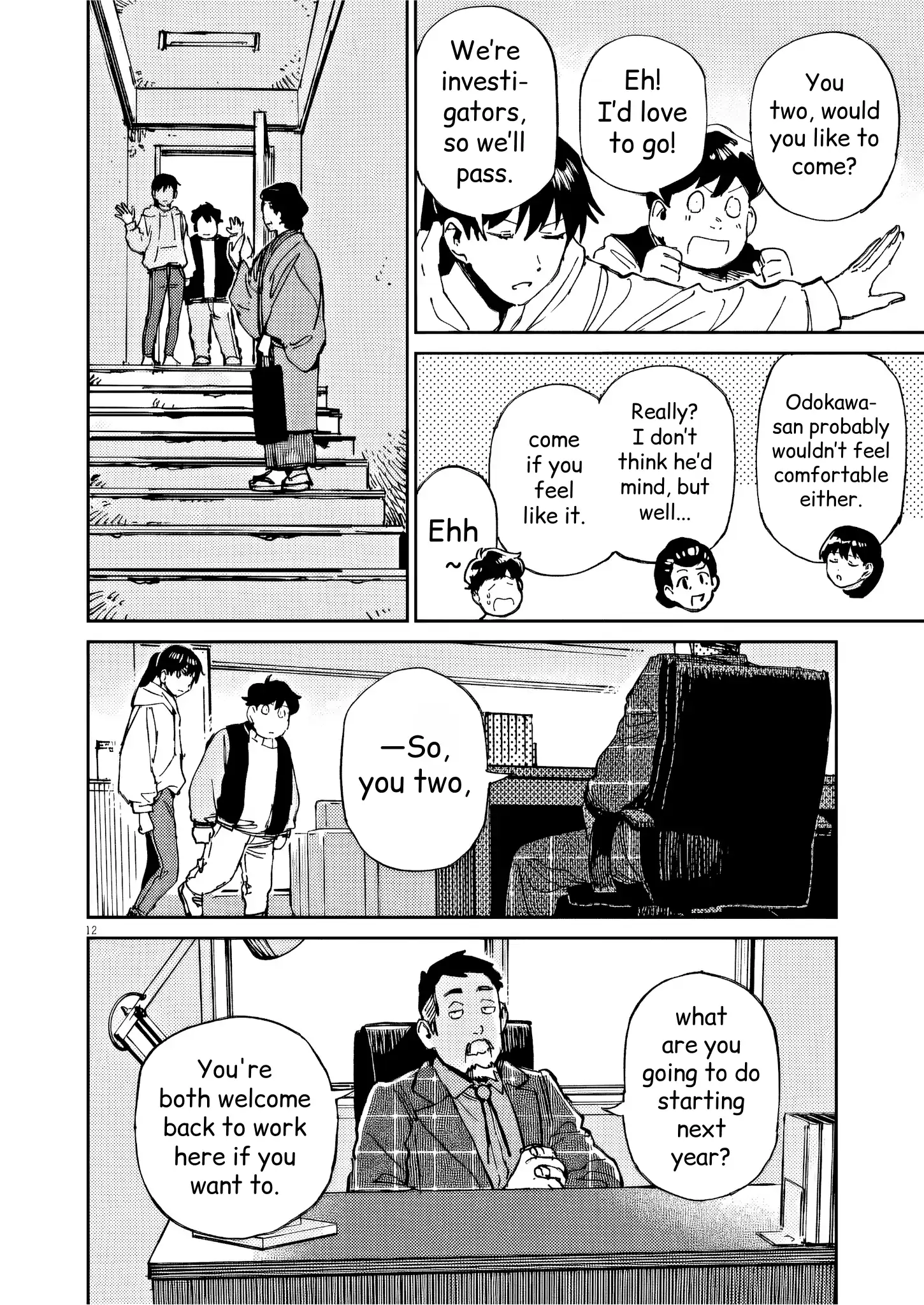 Route of Odd Taxi (RoOT) Chapter 44 - page 12
