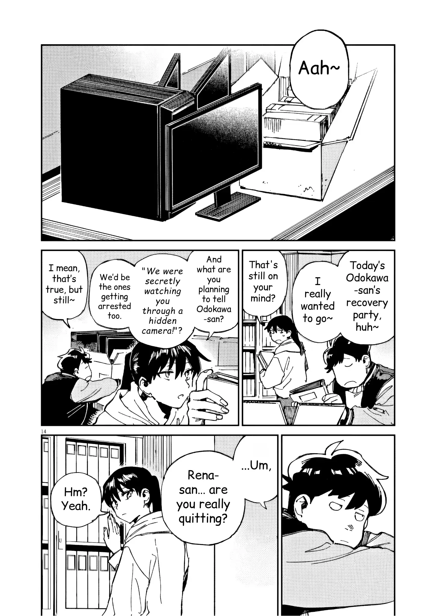 Route of Odd Taxi (RoOT) Chapter 44 - page 14