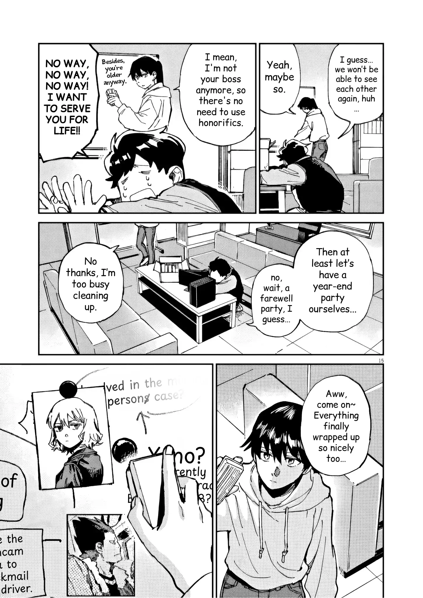 Route of Odd Taxi (RoOT) Chapter 44 - page 15