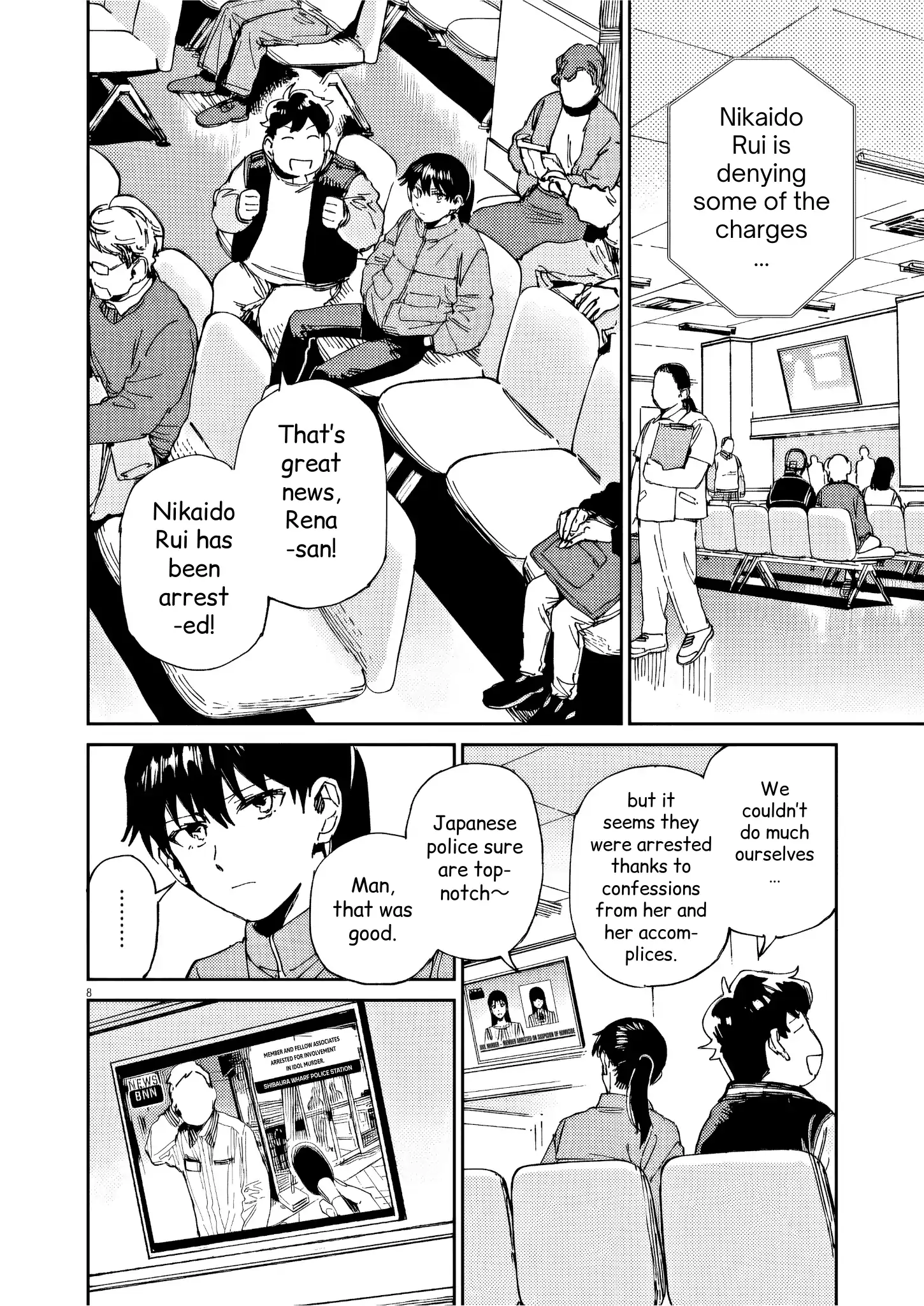 Route of Odd Taxi (RoOT) Chapter 44 - page 8