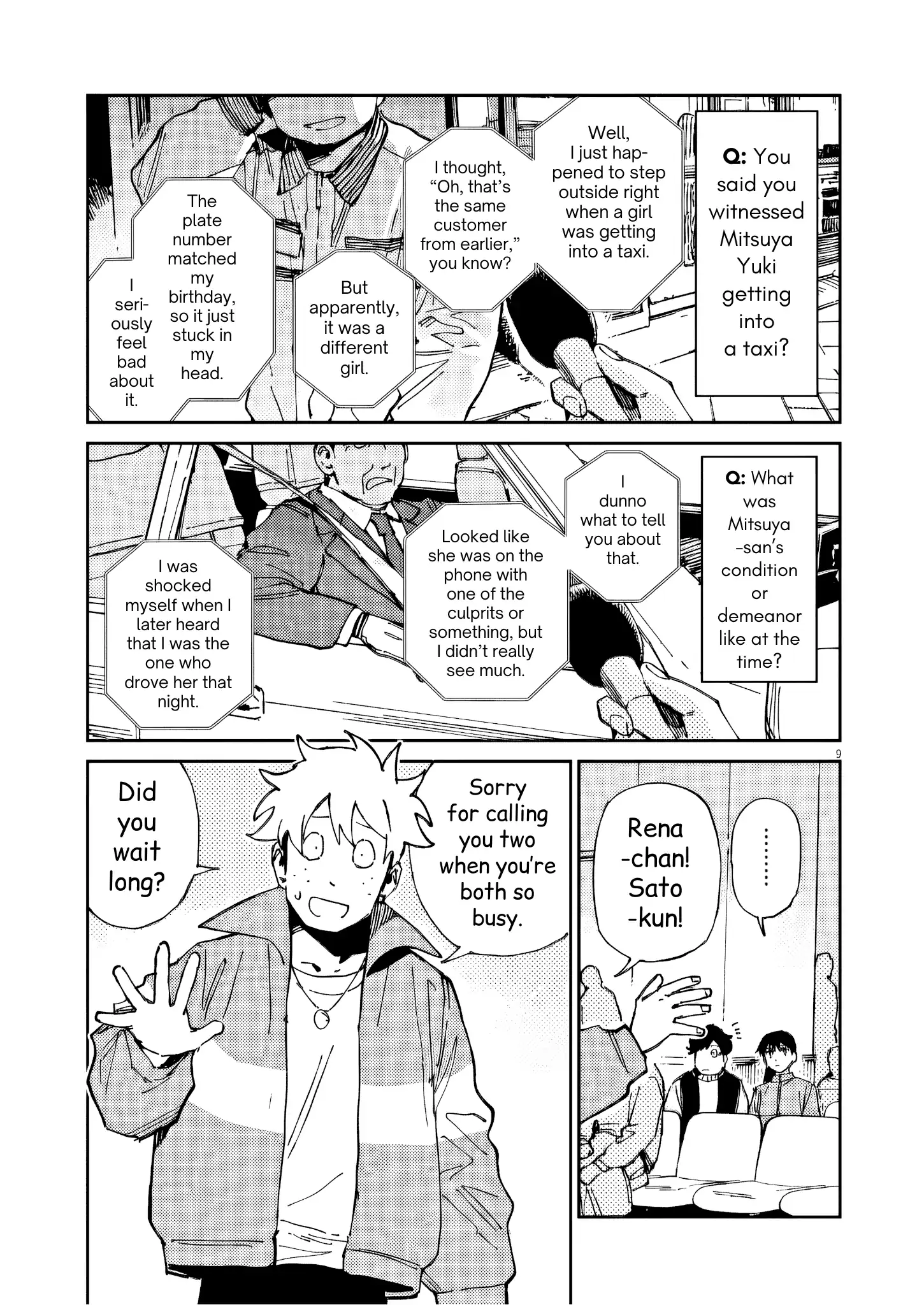 Route of Odd Taxi (RoOT) Chapter 44 - page 9