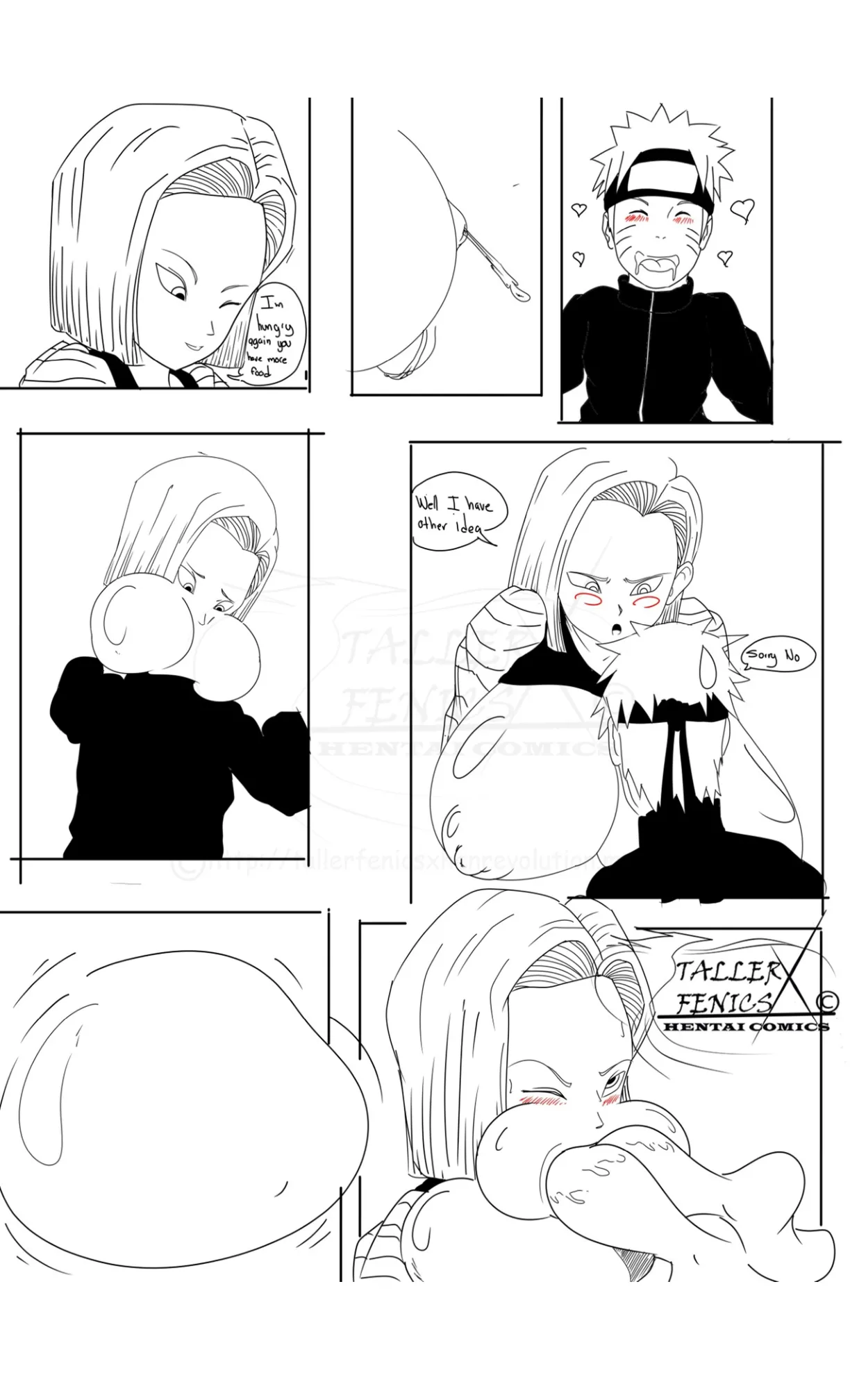 Android 18 Hungry Day 1 Chapter 1 - page 14