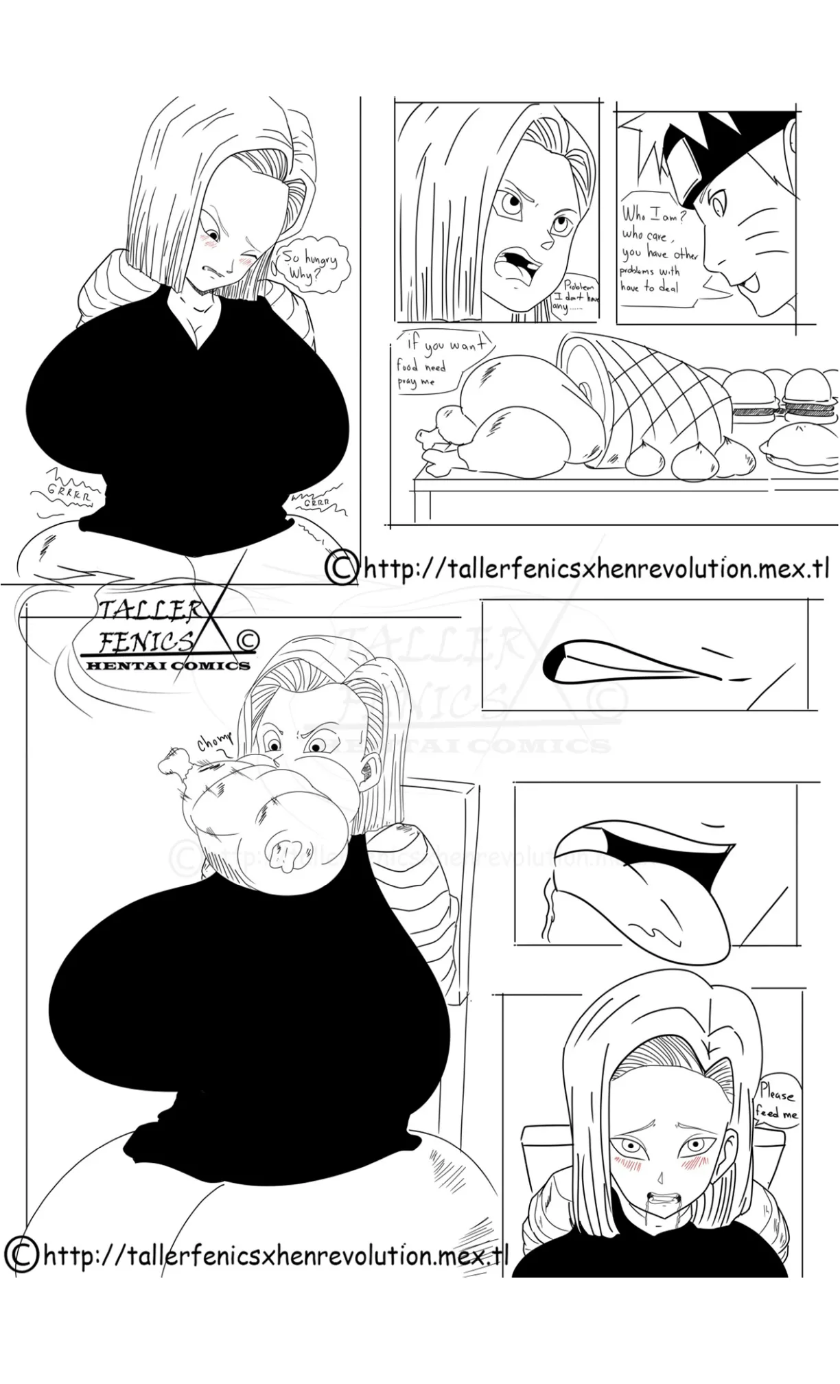 Android 18 Hungry Day 1 Chapter 1 - page 2