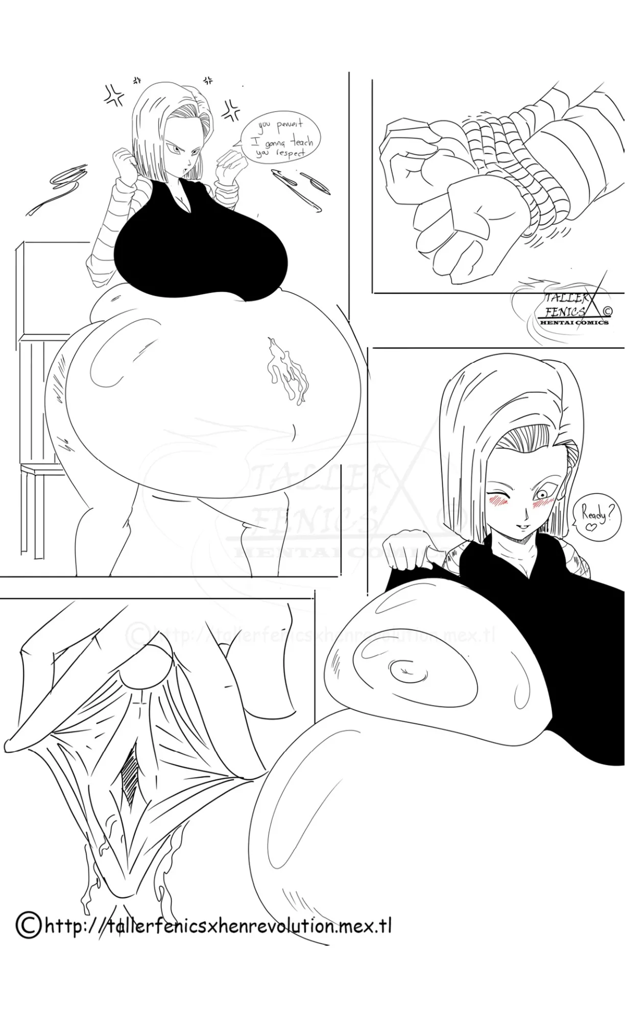 Android 18 Hungry Day 1 Chapter 1 - page 8