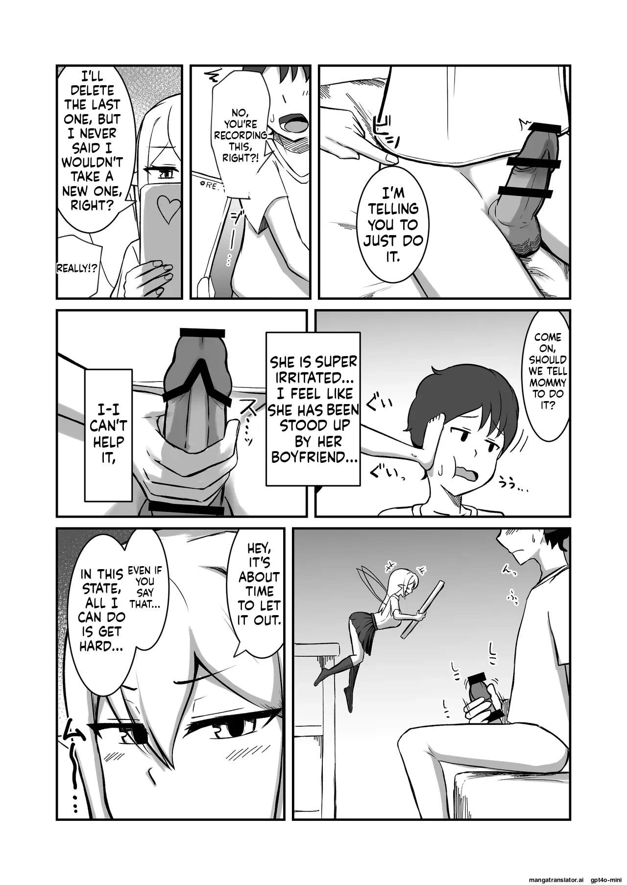 My fairy sister is my personal masturbator fairy Chapter 1 - page 10