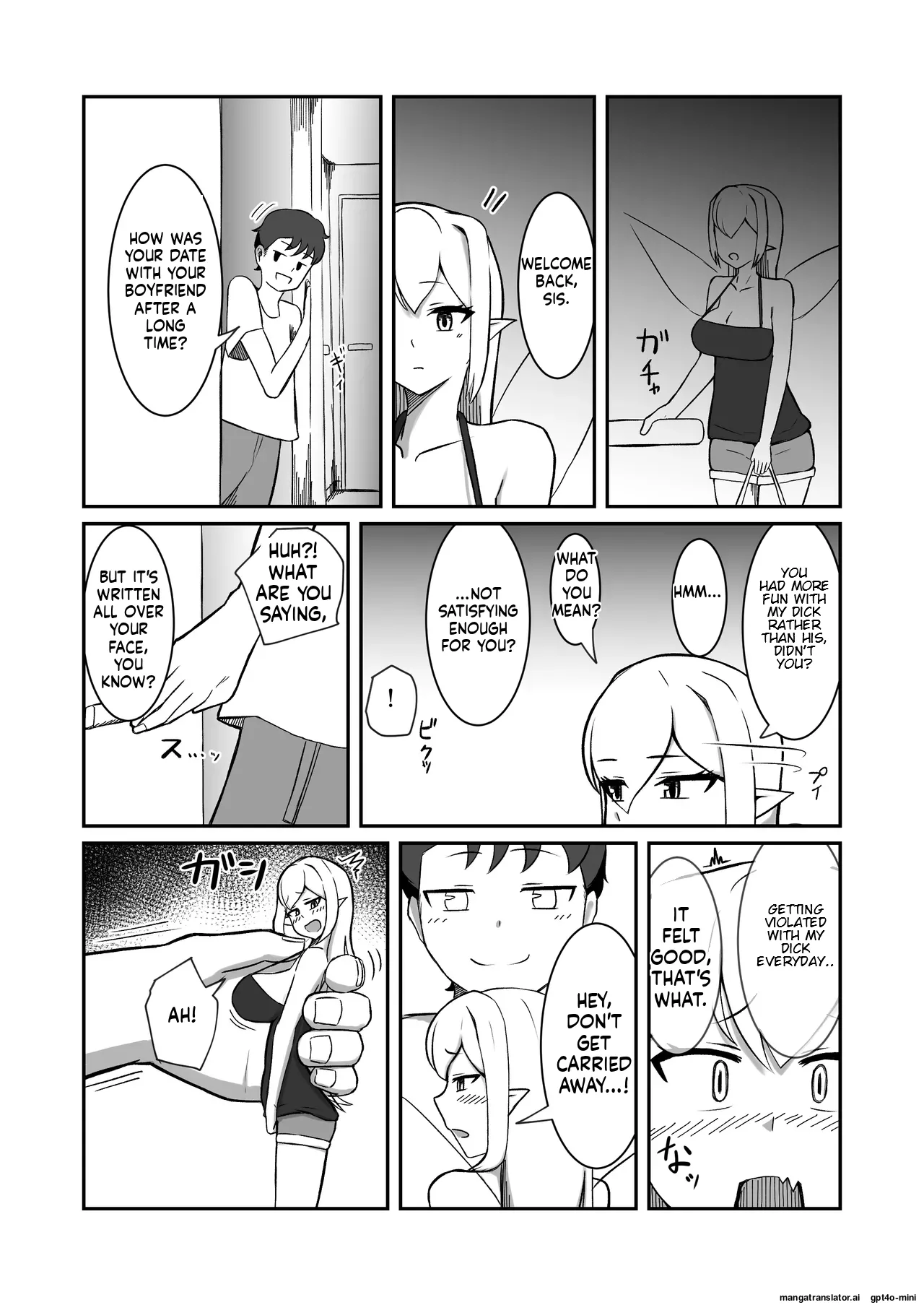 My fairy sister is my personal masturbator fairy Chapter 1 - page 34