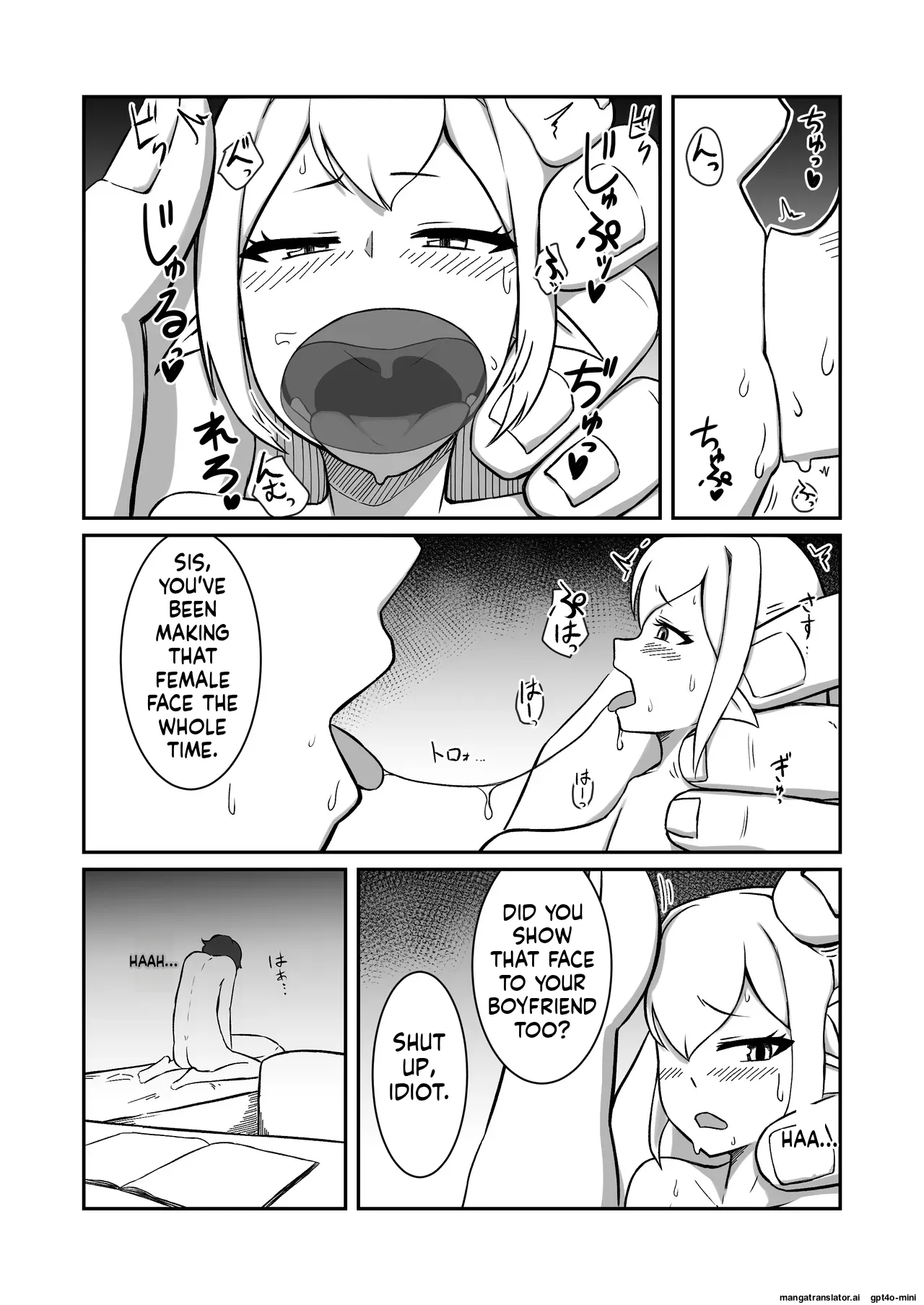 My fairy sister is my personal masturbator fairy Chapter 1 - page 36
