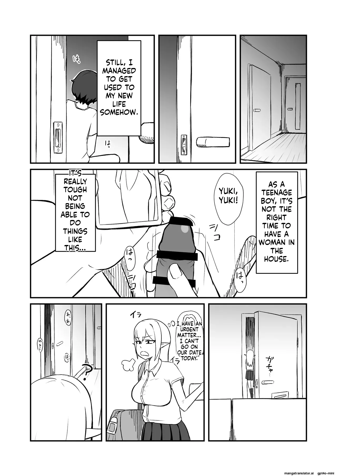 My fairy sister is my personal masturbator fairy Chapter 1 - page 7