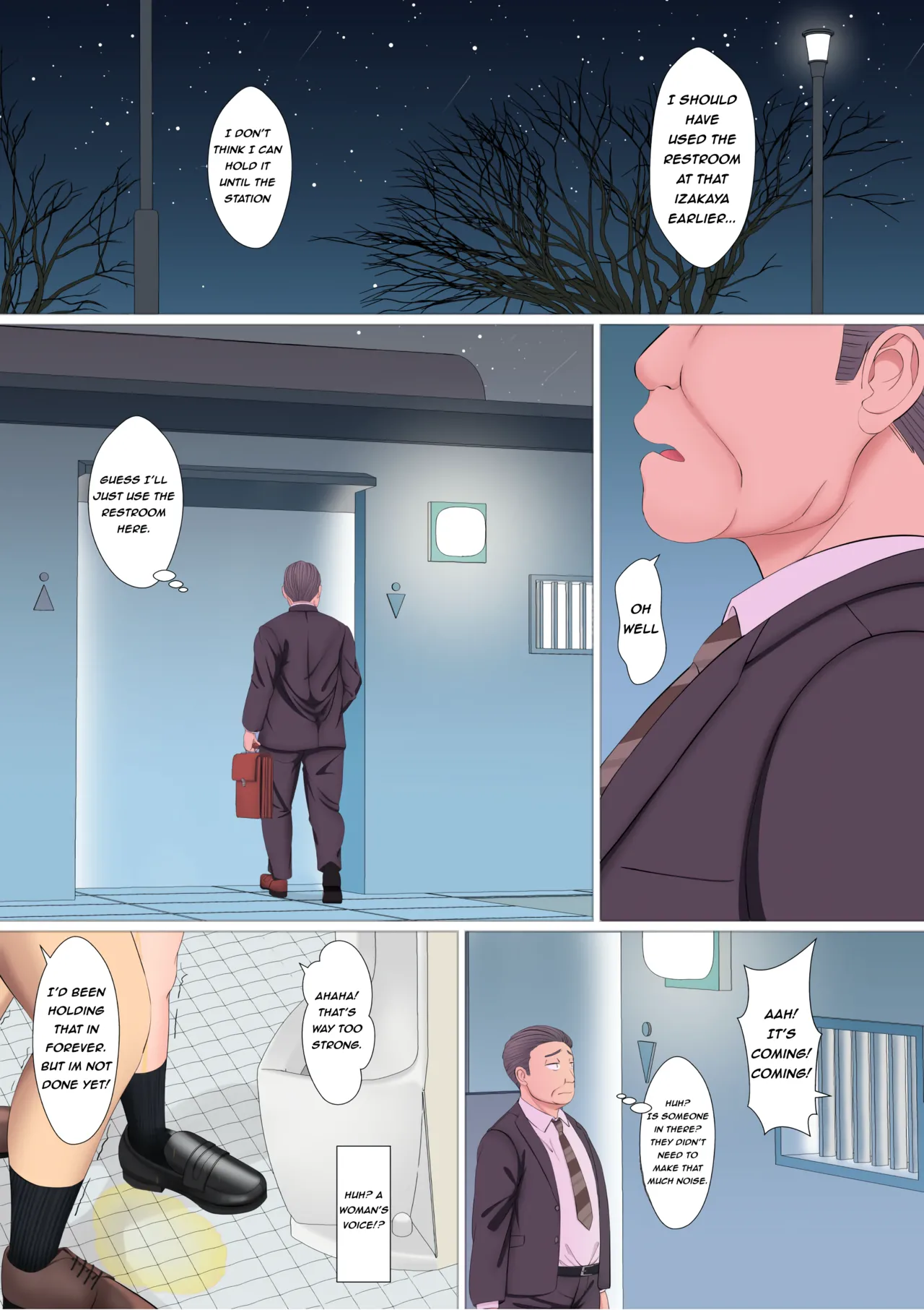 I'll be your toilet Chapter 1 - page 2