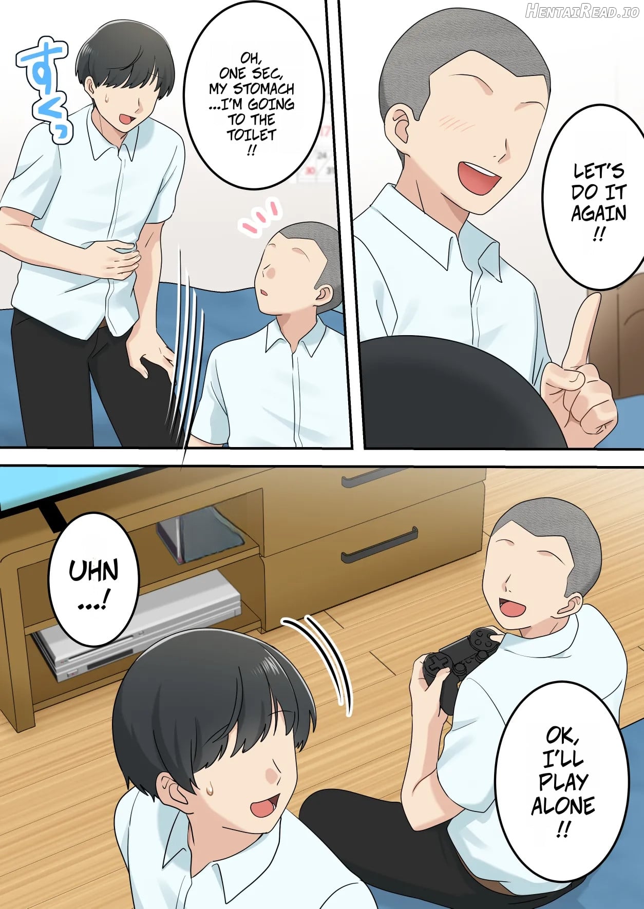 Kawaisugiru Tomodachi no Okaa-san to Kossori Tsukiacchatta Hanashi Chapter 1 - page 26