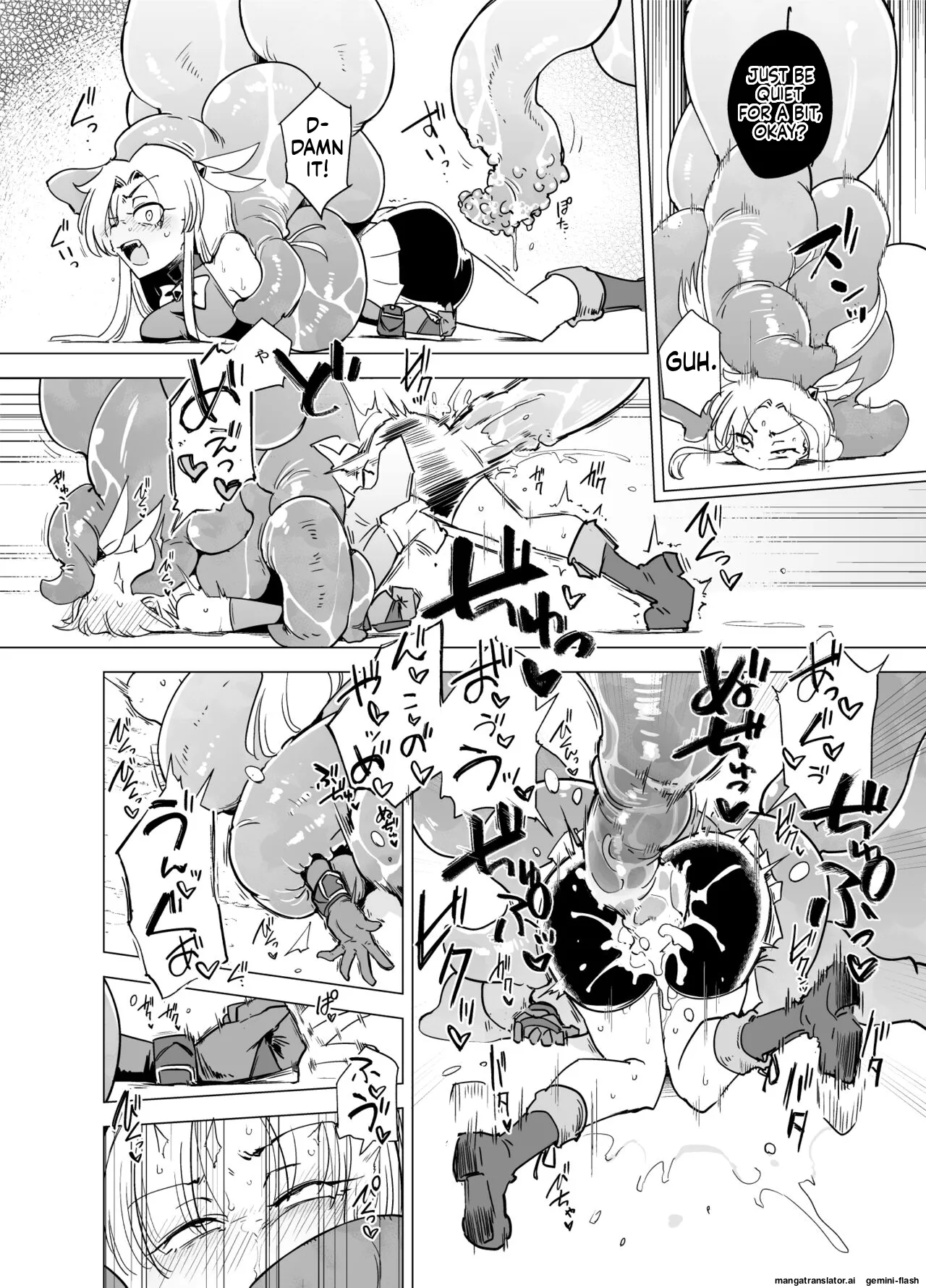 Mahou Shoujo-tachi vs Shokushu-san Kouhen Chapter 1 - page 19