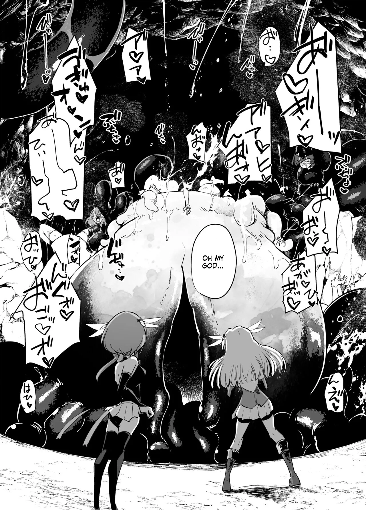 Mahou Shoujo-tachi vs Shokushu-san Kouhen Chapter 1 - page 30