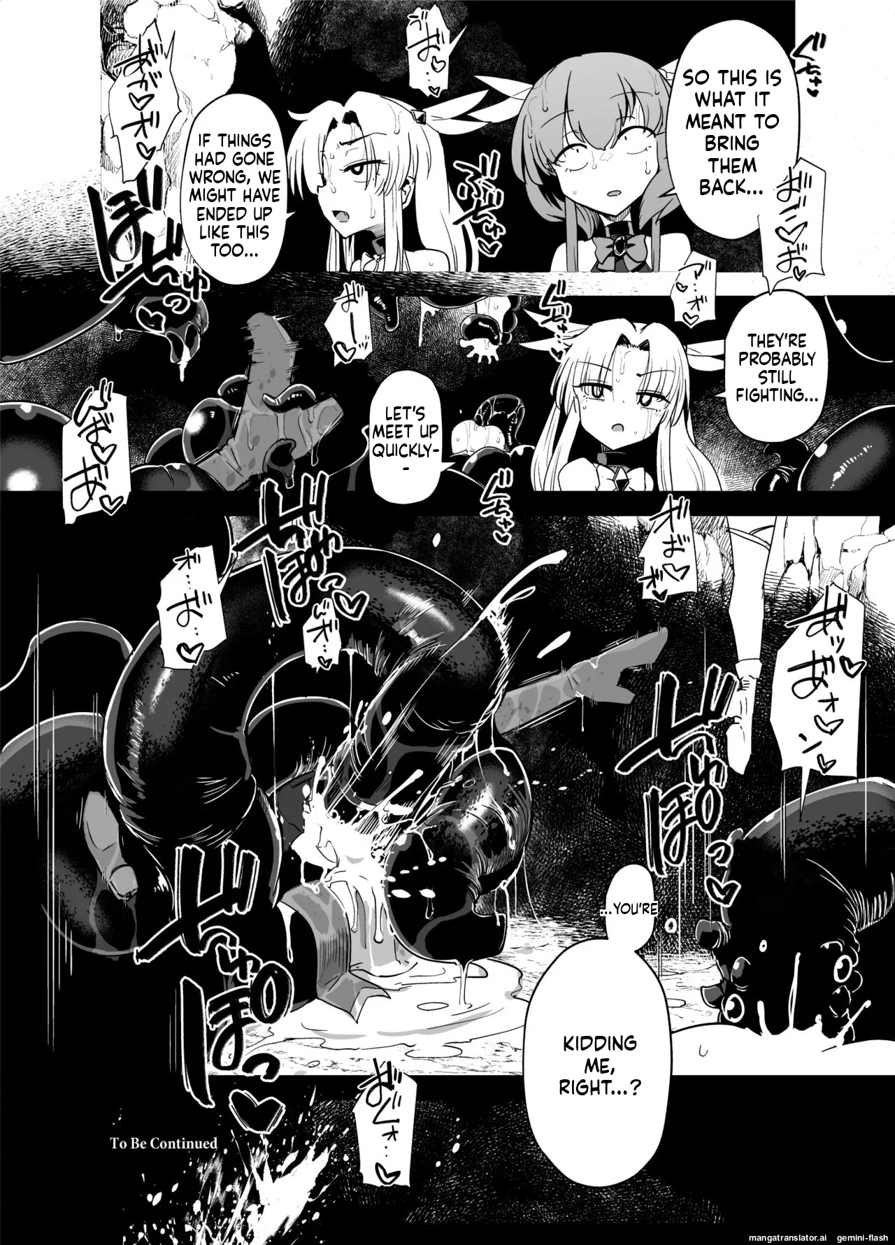 Mahou Shoujo-tachi vs Shokushu-san Kouhen Chapter 1 - page 31